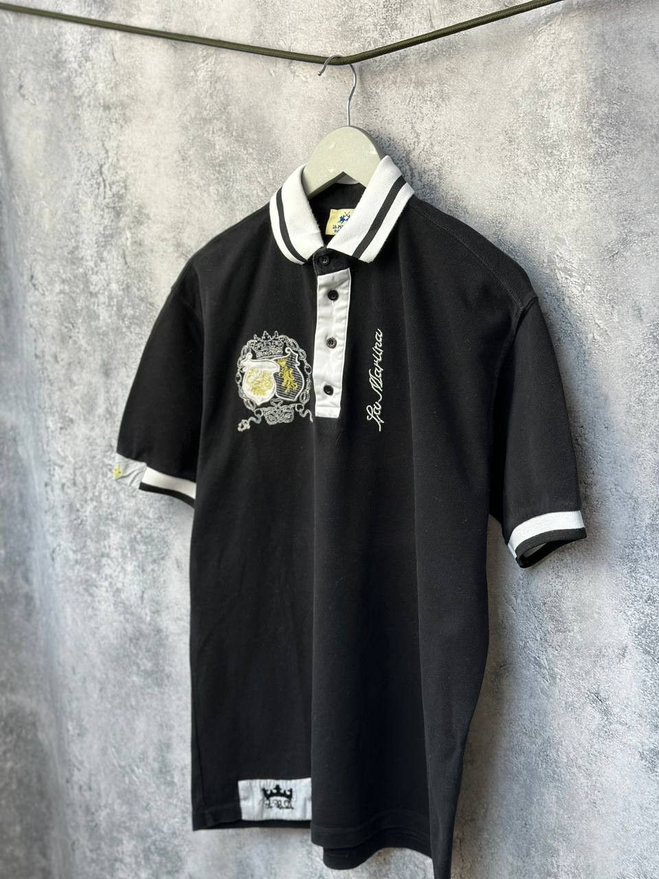 La Martina La Martina Buenos Aires Polo T-Shirt Embroidered Cotton Size US XL / EU 56 / 4 - 2 Thumbnail