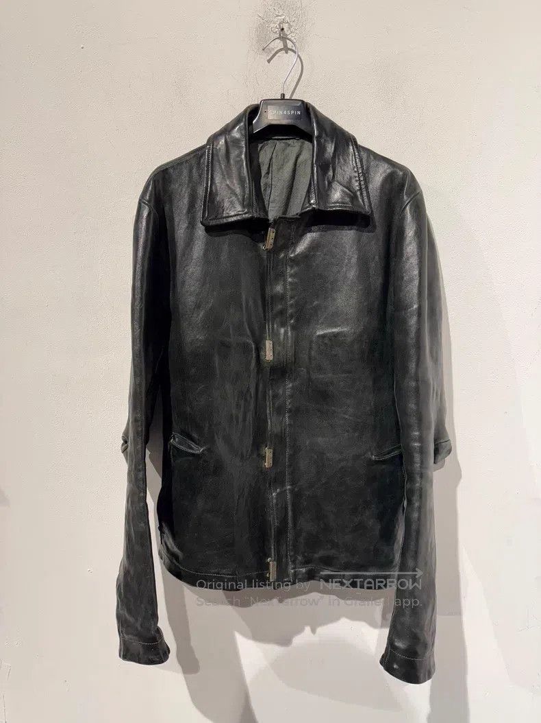 Carol Christian Poell Carol Christian Poell Leather jacket Size US L / EU 52-54 / 3 - 1 Thumbnail