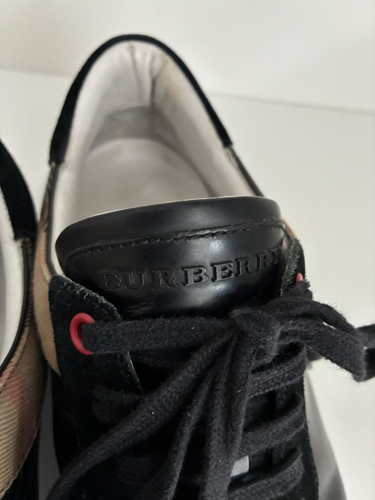 Burberry Burberry low trainers luxury sneakers leather House Check Size US 10 / EU 43 - 9 Thumbnail