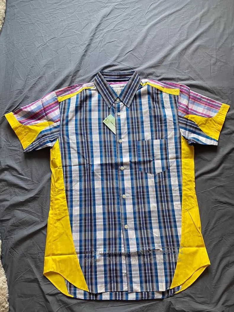 Comme des Garcons Comme Des Garcons Patchwork Shirt Size S / US 4 / IT 40 - 1 Thumbnail