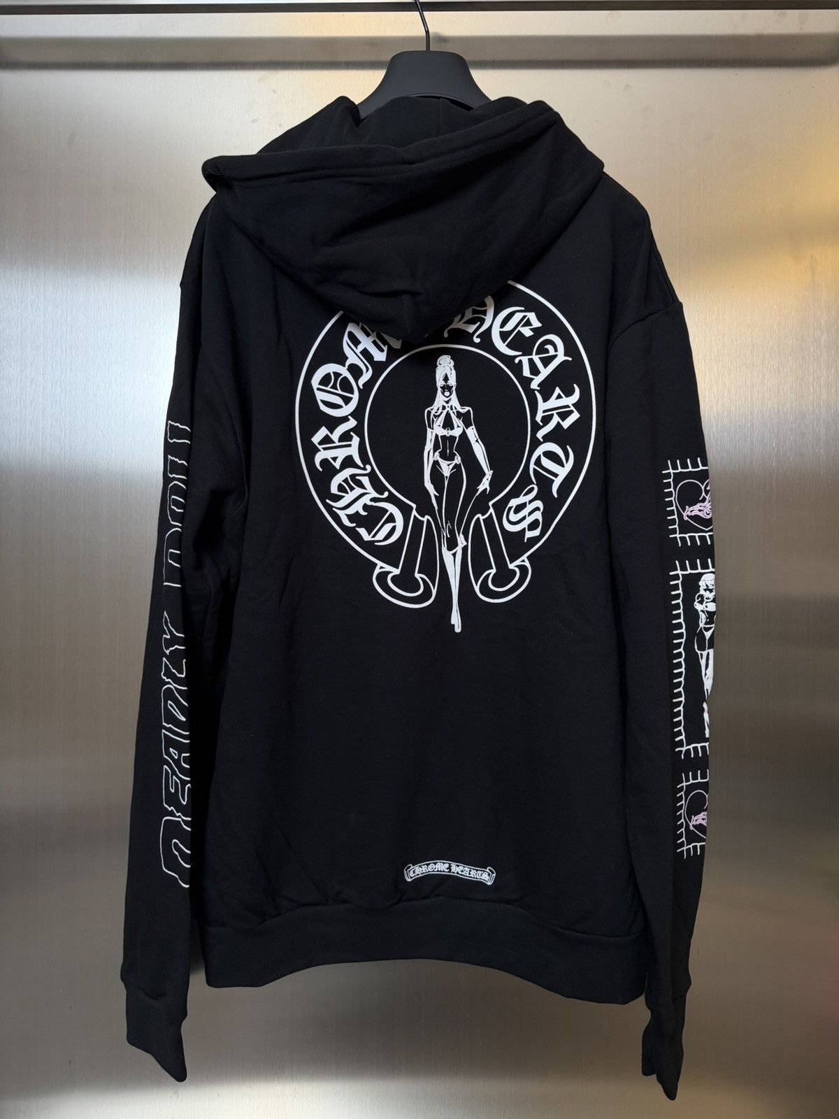 Chrome Hearts exclusive Deadly Doll zip up hoodie