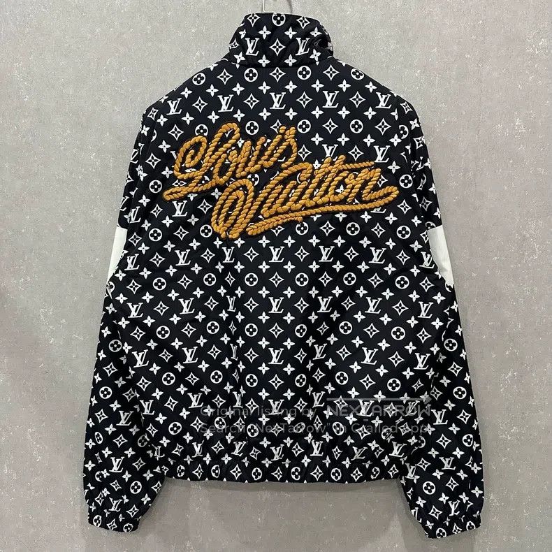 Louis Vuitton Louis Vuitton Full-print color-block twine collar jacket Size US S / EU 44-46 / 1 - 2 Thumbnail