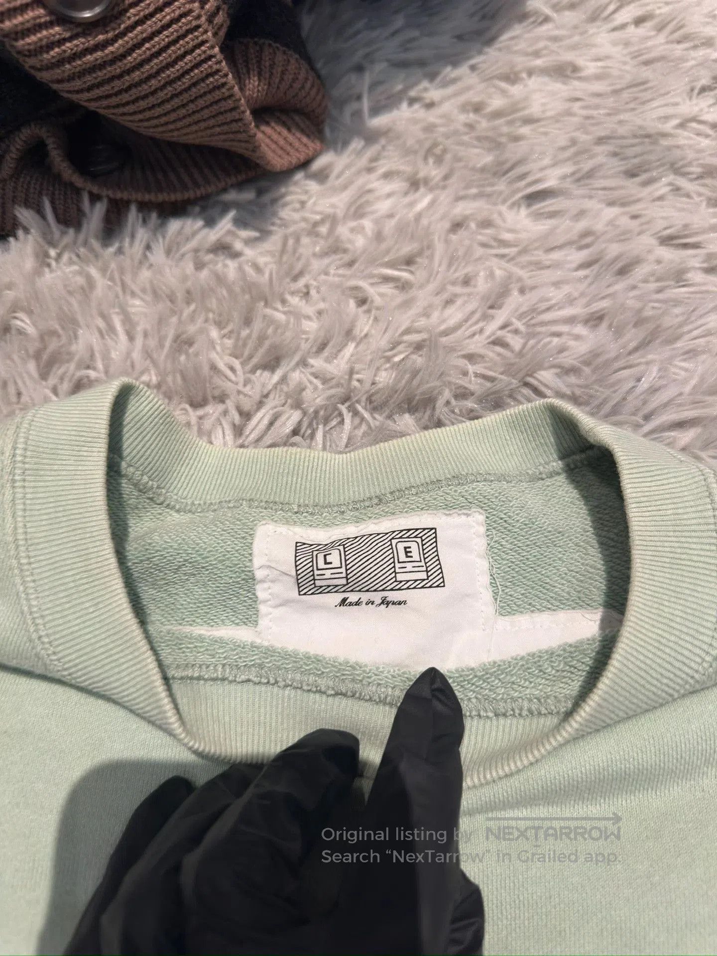 Cav Empt C.E Cav Empt Light Green Crewneck Sweatshirt. Size US M / EU 48-50 / 2 - 4 Thumbnail
