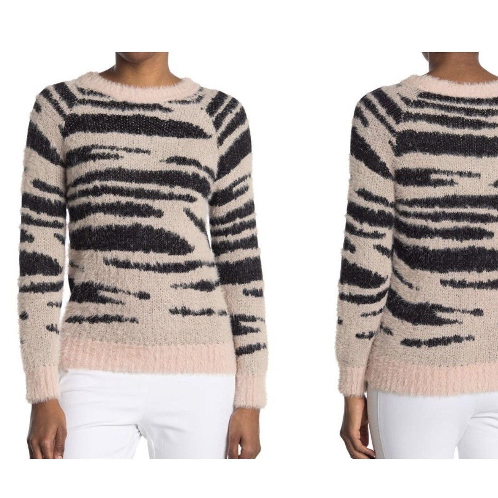 Cotton Club COTTON EMPORIUM Tiger Long Sleeve Pullover size S A003063 Size S / US 4 / IT 40 - 1 Thumbnail