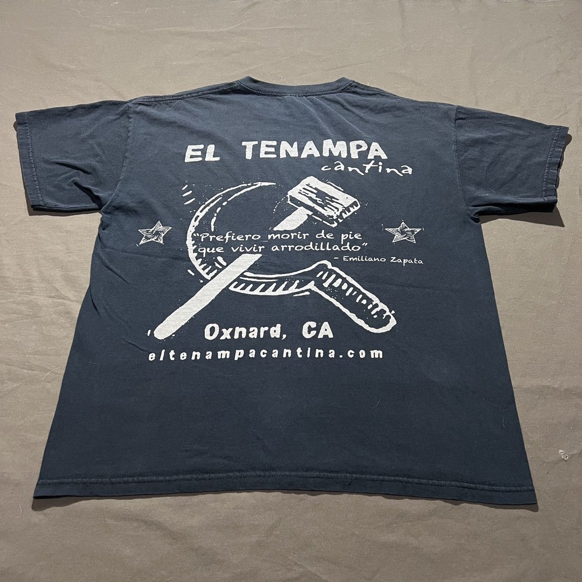 Vintage Y2K El tenampa cantina Emiliano Zapata Mexican Promo Tee Size US L / EU 52-54 / 3 - 4 Thumbnail