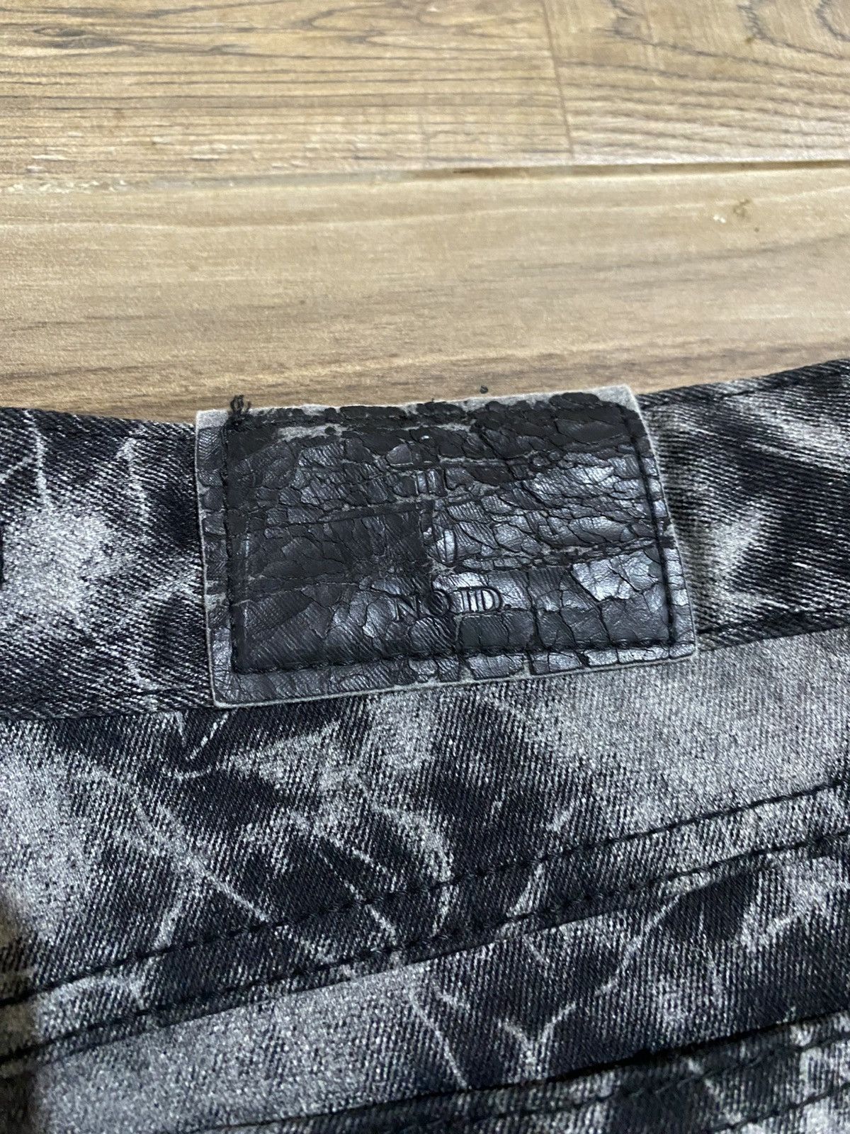 NO ID NO ID SPLATTER STUDDED SKINNY PANTS Size US 30 / EU 46 - 11 Thumbnail