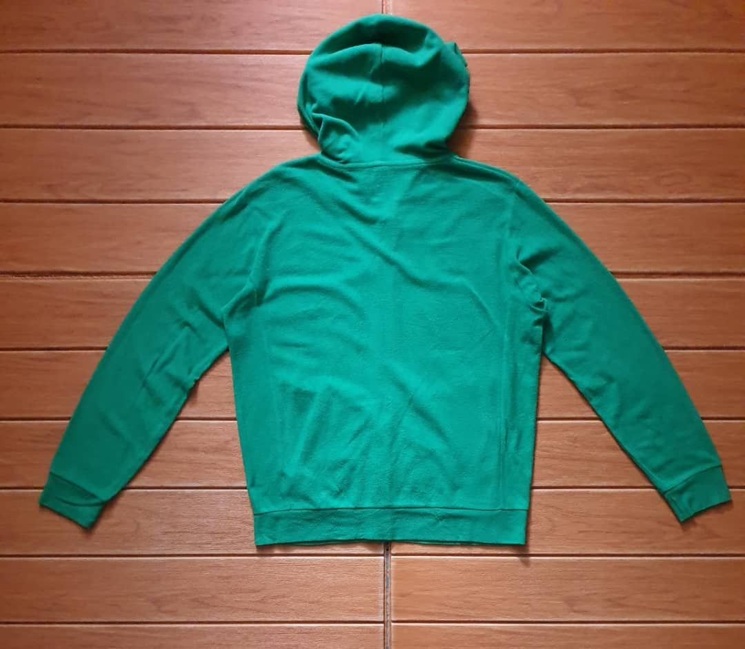 Japanese Brand Uniqlo green colour green hoodie sweater Size L / US 10 / IT 46 - 7 Thumbnail