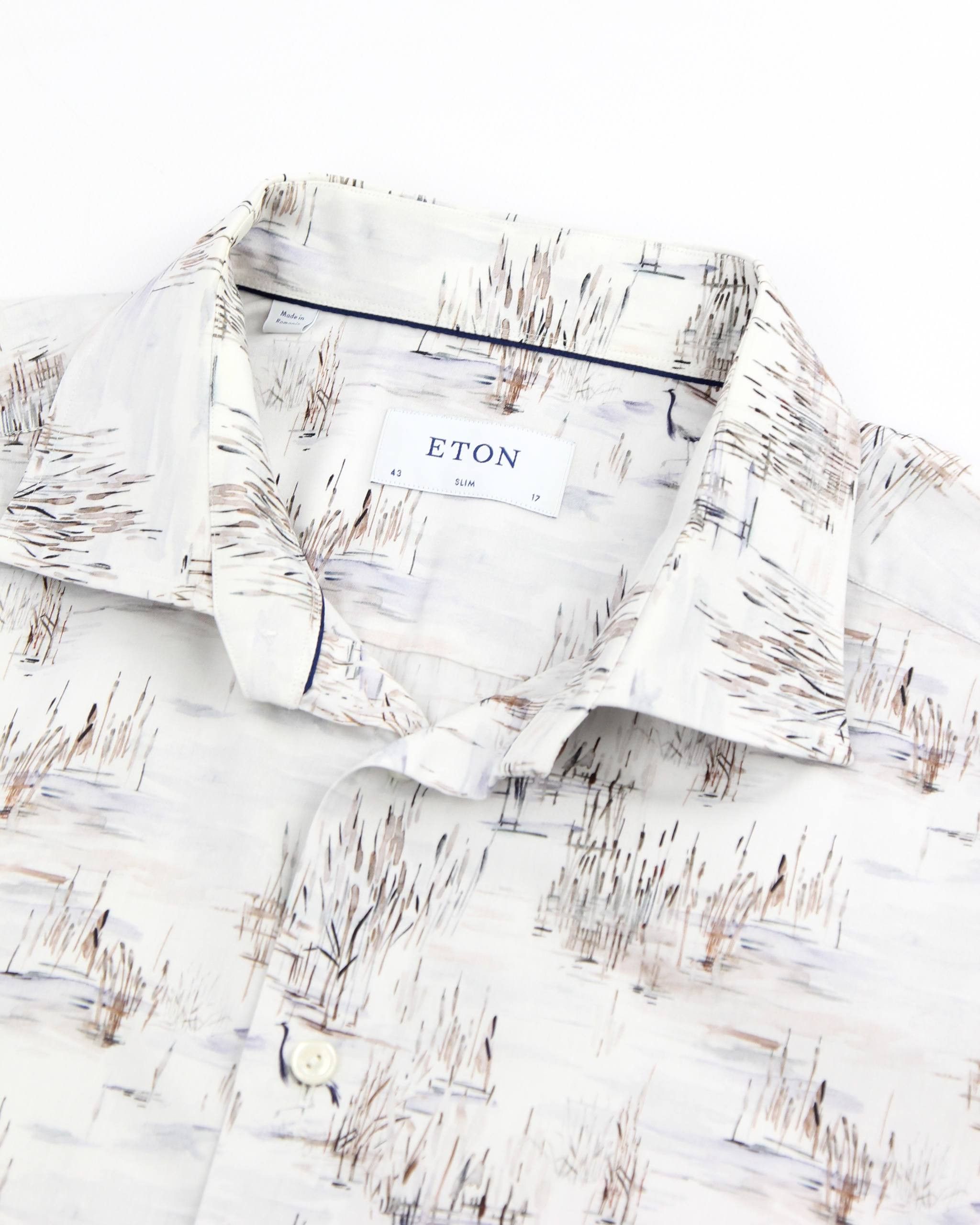 Eton ETON Slim shirt with pattern Size US XL / EU 56 / 4 - 7 Thumbnail