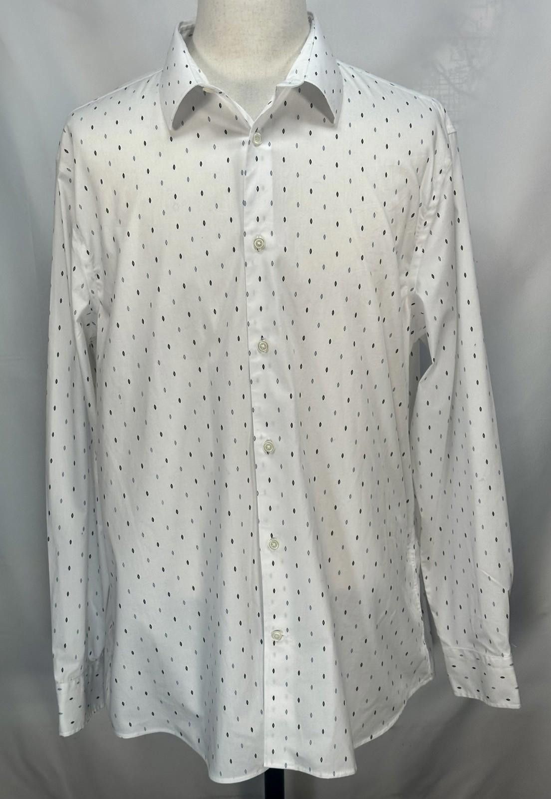 Banana Republic Banana Republic Slim Wrinkle Resistant Button Up White XL Size US XL / EU 56 / 4 - 1 Thumbnail