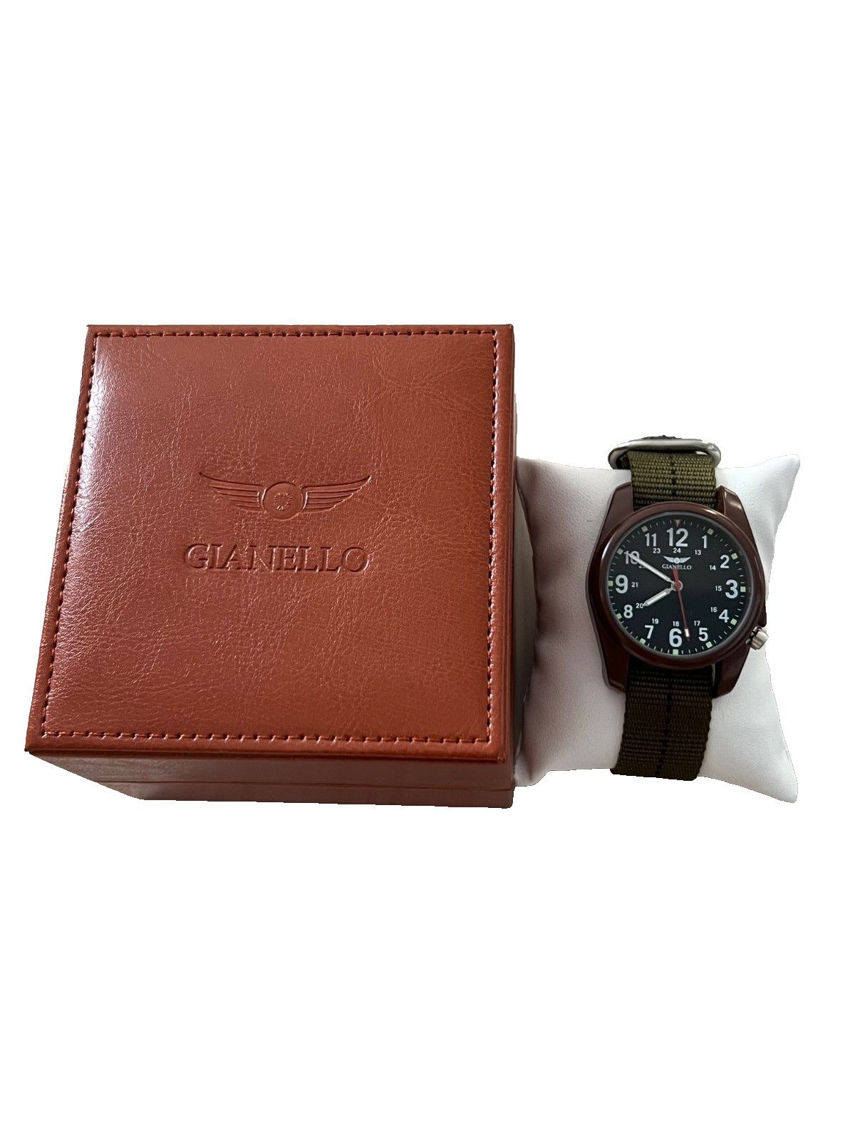Other Gianello Heritage Navigator 40 Nylon Strap Watch Army Green Size ONE SIZE - 3 Thumbnail