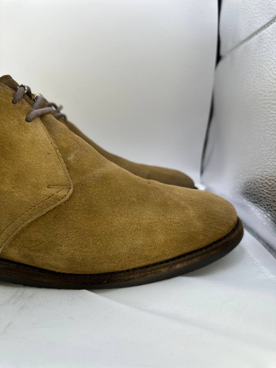Church's Church’s Custom Grade Suede Desert Boots Sand F Dainite Sole Size US 9 / EU 42 - 7 Thumbnail