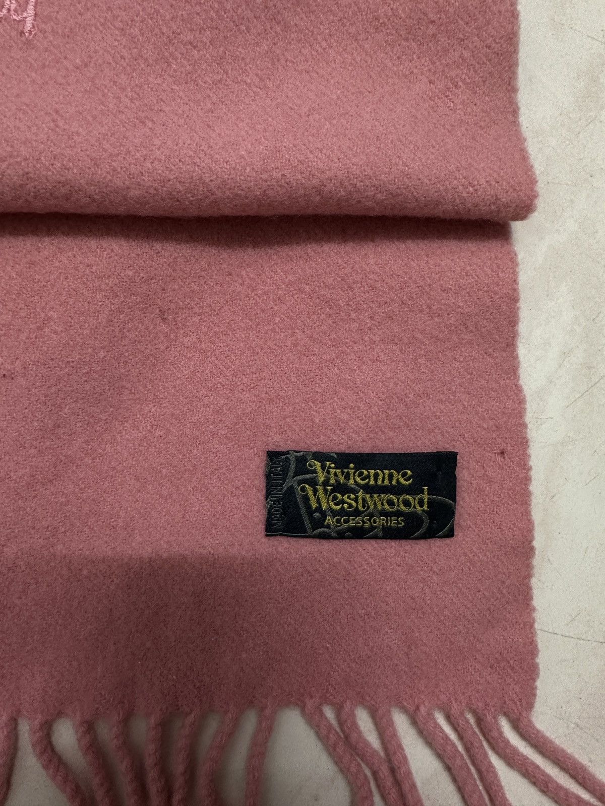 Vintage × Vivienne Westwood Vivienne Westwood Orb Scarf / Muffler Size ONE SIZE - 3 Thumbnail