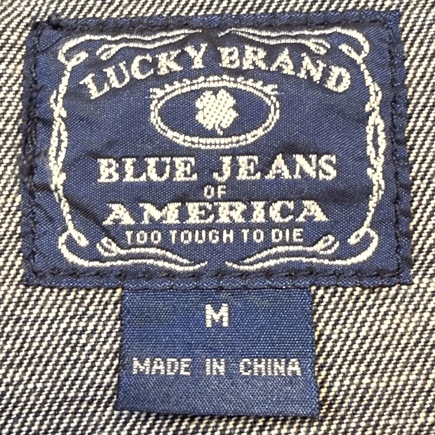 Lucky Brand Lucky Brand Pixie Denim Jacket Womens Medium Blue Jean Button Front Pockets Size 32" / US 10 / IT 46 - 5 Thumbnail