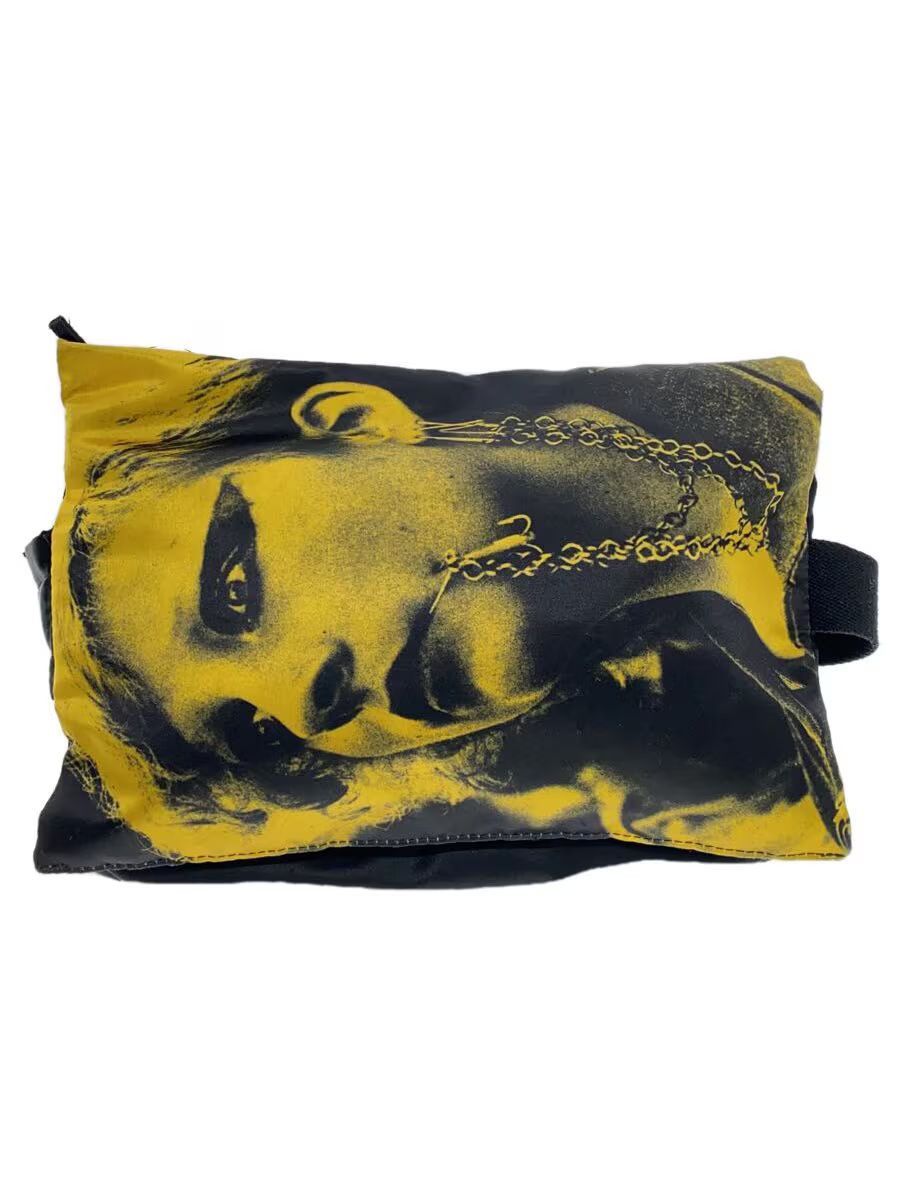 Eastpak x Raf Simons Poster Crossbody Shoulder Waist Bag in Yellow, Men's