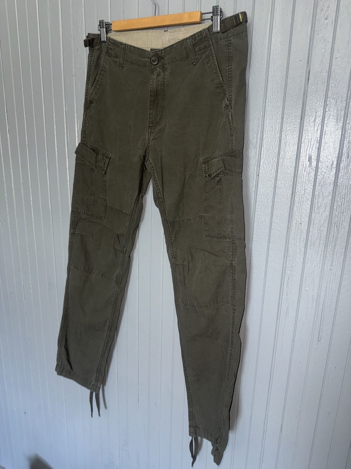 Carhartt Carhartt Aviation Cargo Pants Olive Green 31x32 Size US 31 - 2 Thumbnail