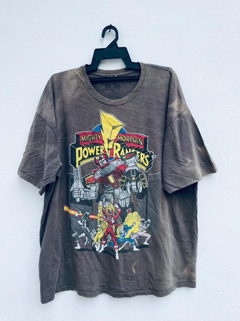 Vintage Vintage Power Rangers Famous Television Series Shirt Size US XXL / EU 58 / 5 - 1 Thumbnail