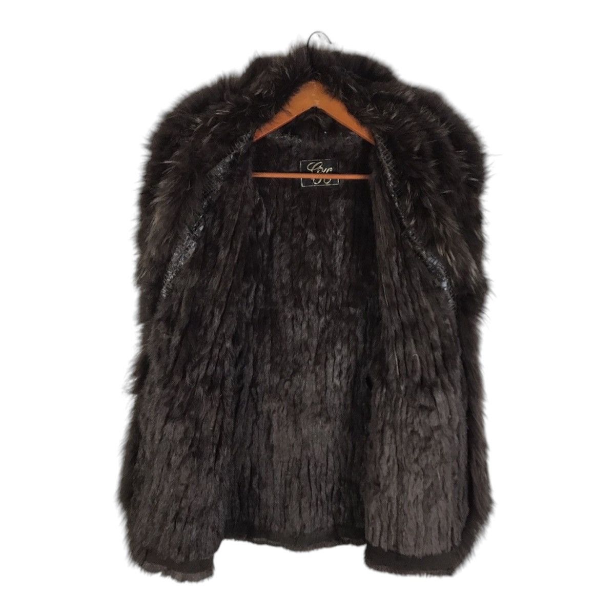 Sagafurs Vintage 70s Real Raccoon Fur Sash Coat – Glam Rock Boho Luxe Size M / US 6-8 / IT 42-44 - 3 Thumbnail