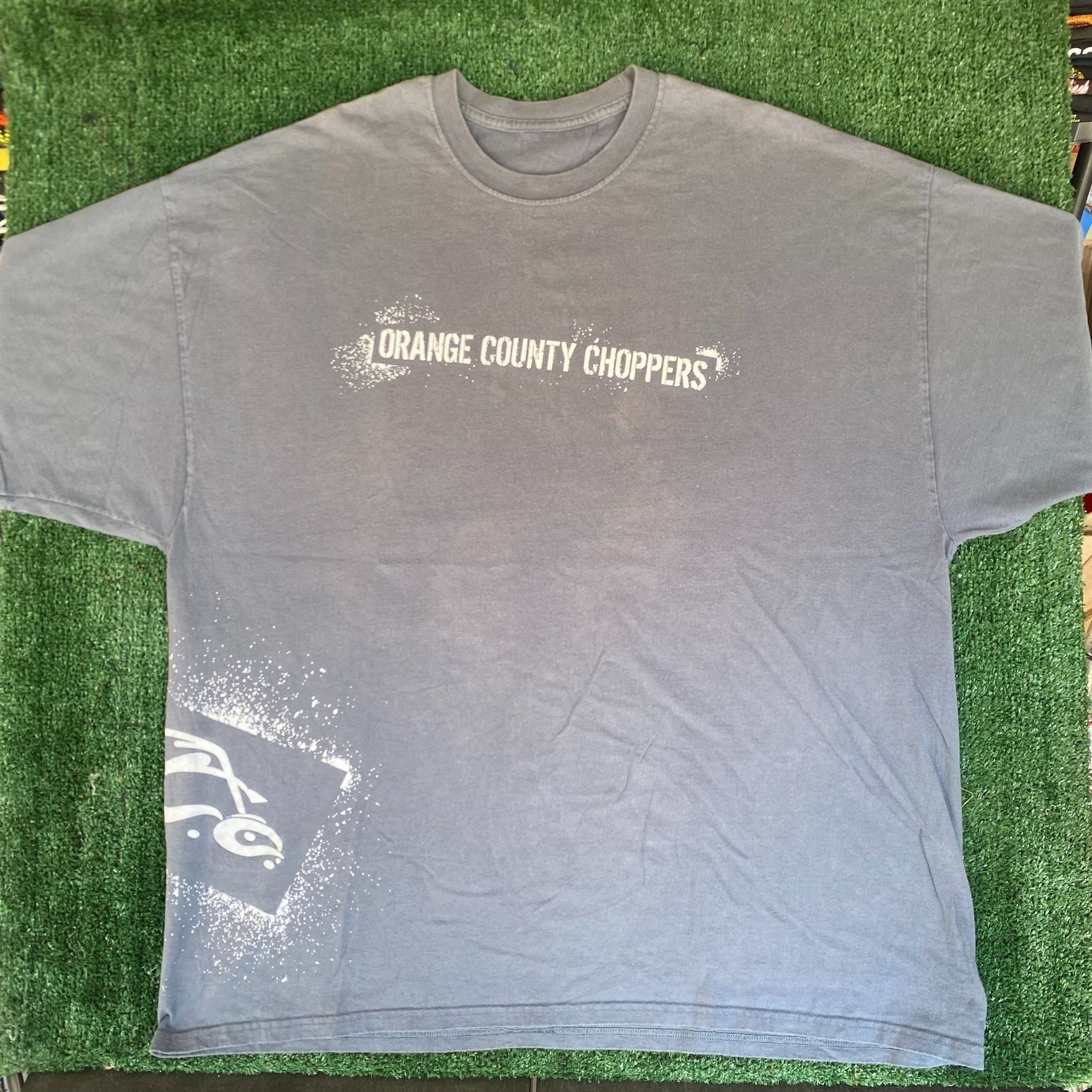 Vintage × West Coast Choppers Vintage Y2K Orange County Choppers Shirt Biker Punk Logo Tee Size US XXL / EU 58 / 5 - 1 Thumbnail