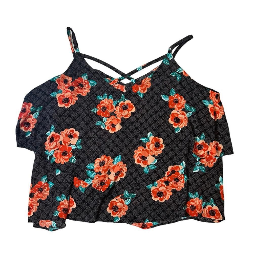 Torrid Torrid l Floral Layered Crisscross Cami 5X Size M / US 6-8 / IT 42-44 - 4 Thumbnail
