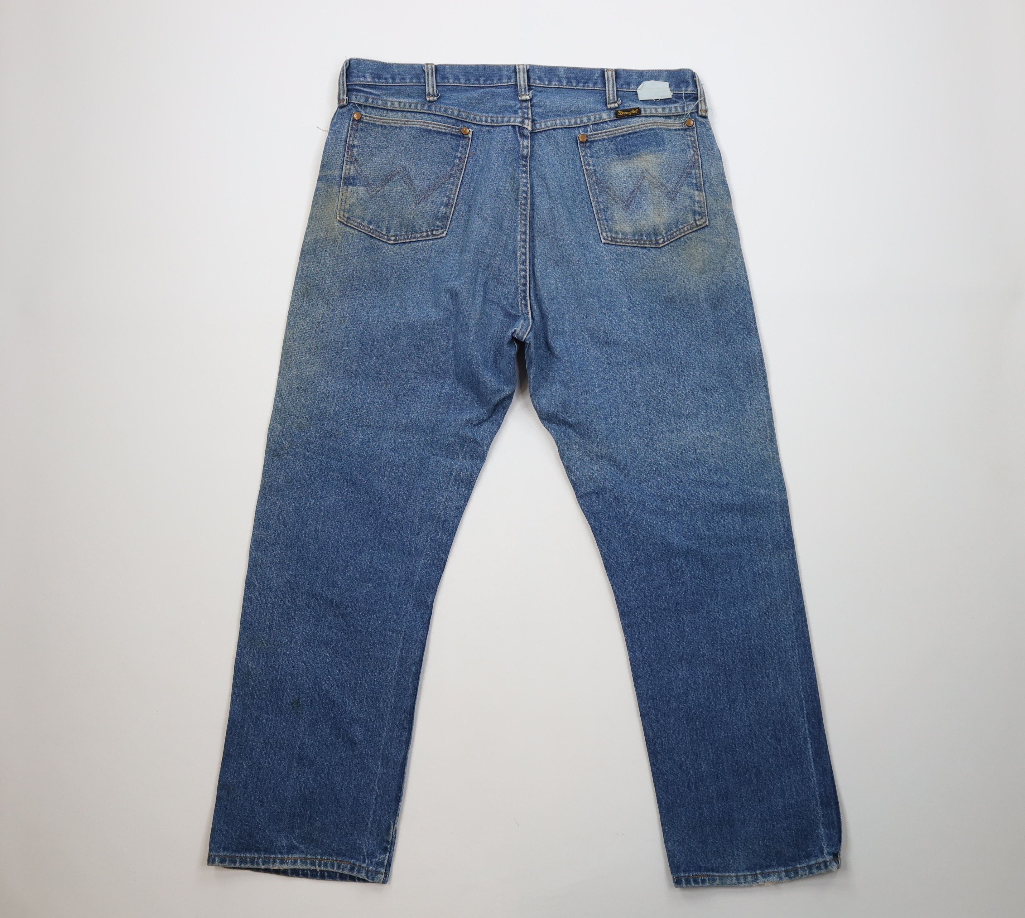 Wrangler Vintage 70s 80s Wrangler Flare Bootcut Western Jeans USA Size US 40 / EU 56 - 11 Thumbnail