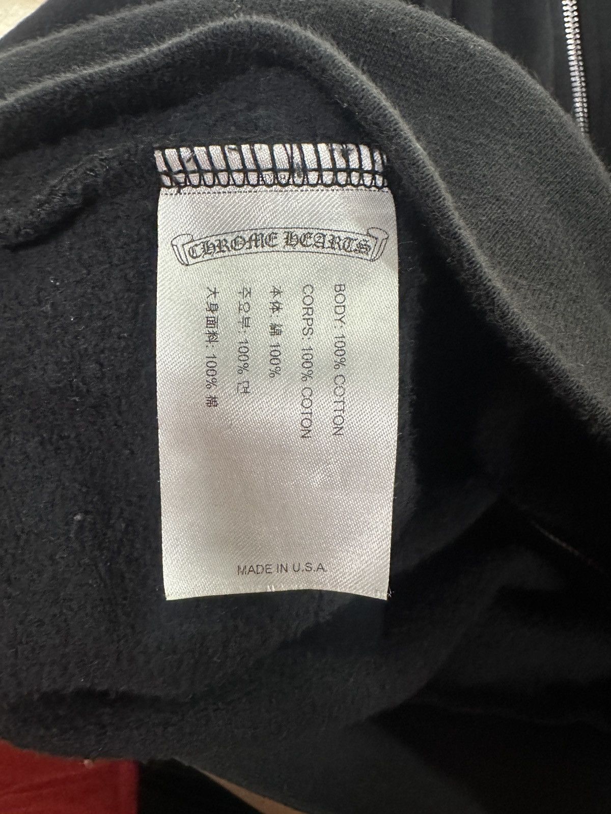 Chrome Hearts Chrome Hearts Foti ZipUp Black Size US M / EU 48-50 / 2 - 5 Thumbnail