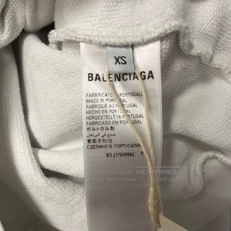 Balenciaga Balenciaga Fridge Magnet Energy Label Zip Hoodie Jacket Size US XS / EU 42 / 0 - 5 Thumbnail
