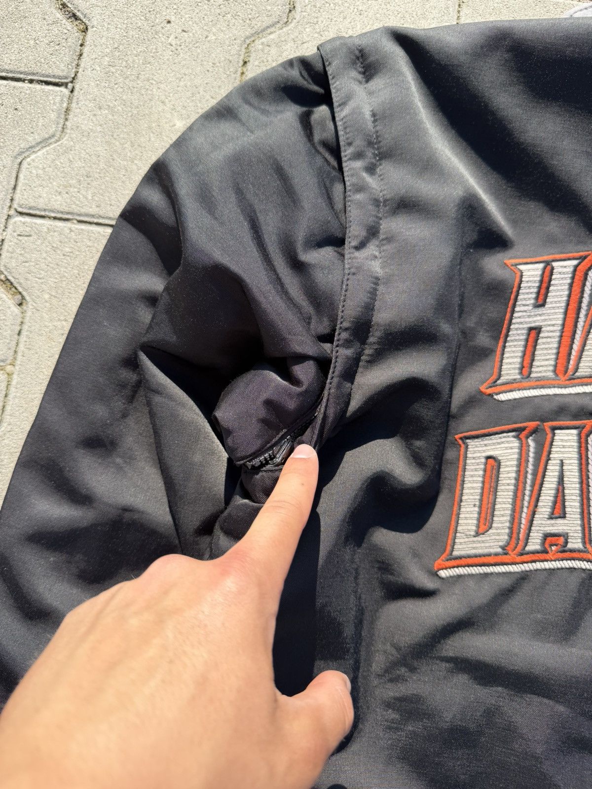 Harley Davidson Harley Davidson Rare Revisable Jacket 3 in 1 Streetwear Hype Size US L / EU 52-54 / 3 - 19 Thumbnail