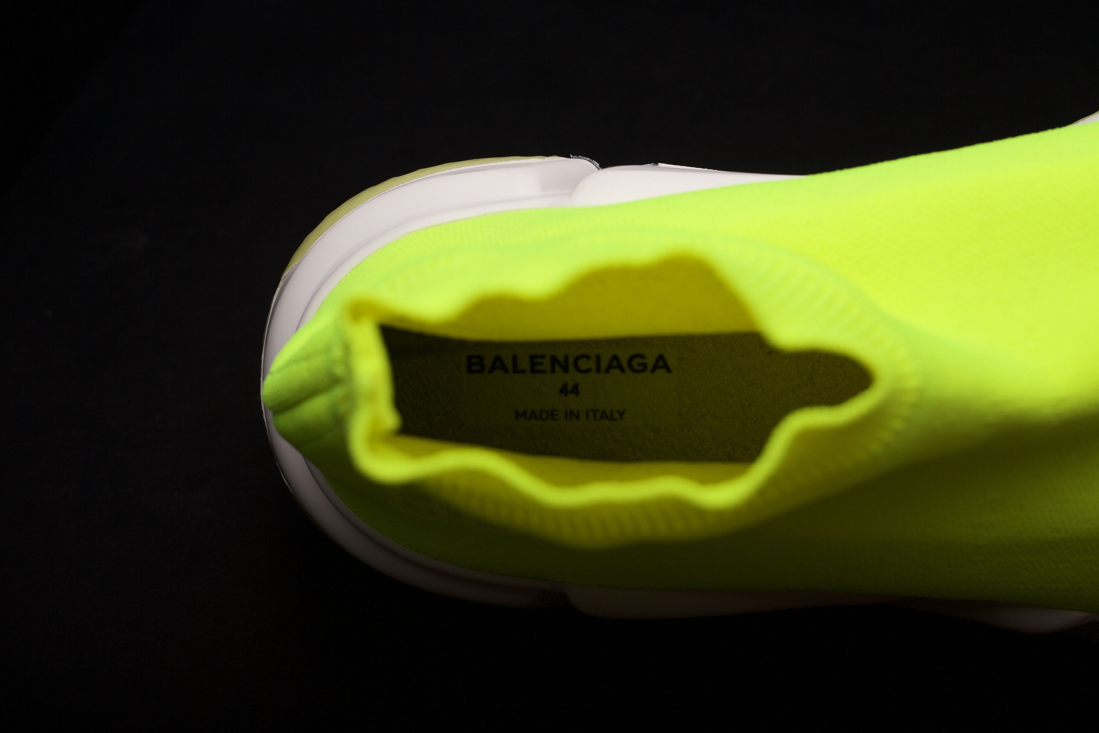 Balenciaga Balenciaga Speed Trainer Mid Neon Fluo Yellow Size 11 Size US 11 / EU 44 - 5 Thumbnail