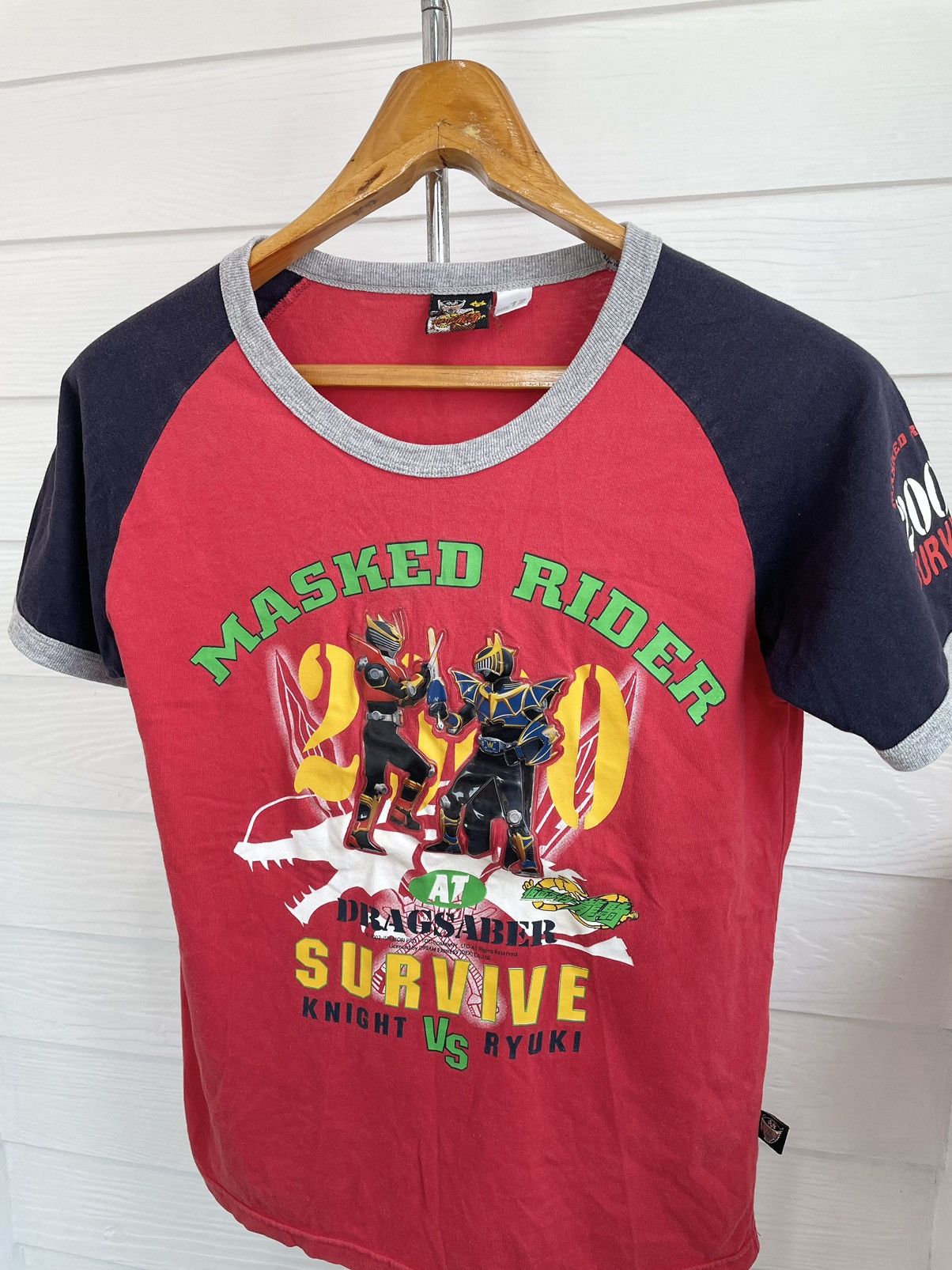 Anime × Japanese Brand VINTAGE 2002 MASKED RIDER RYUKI Size US S / EU 44-46 / 1 - 2 Thumbnail