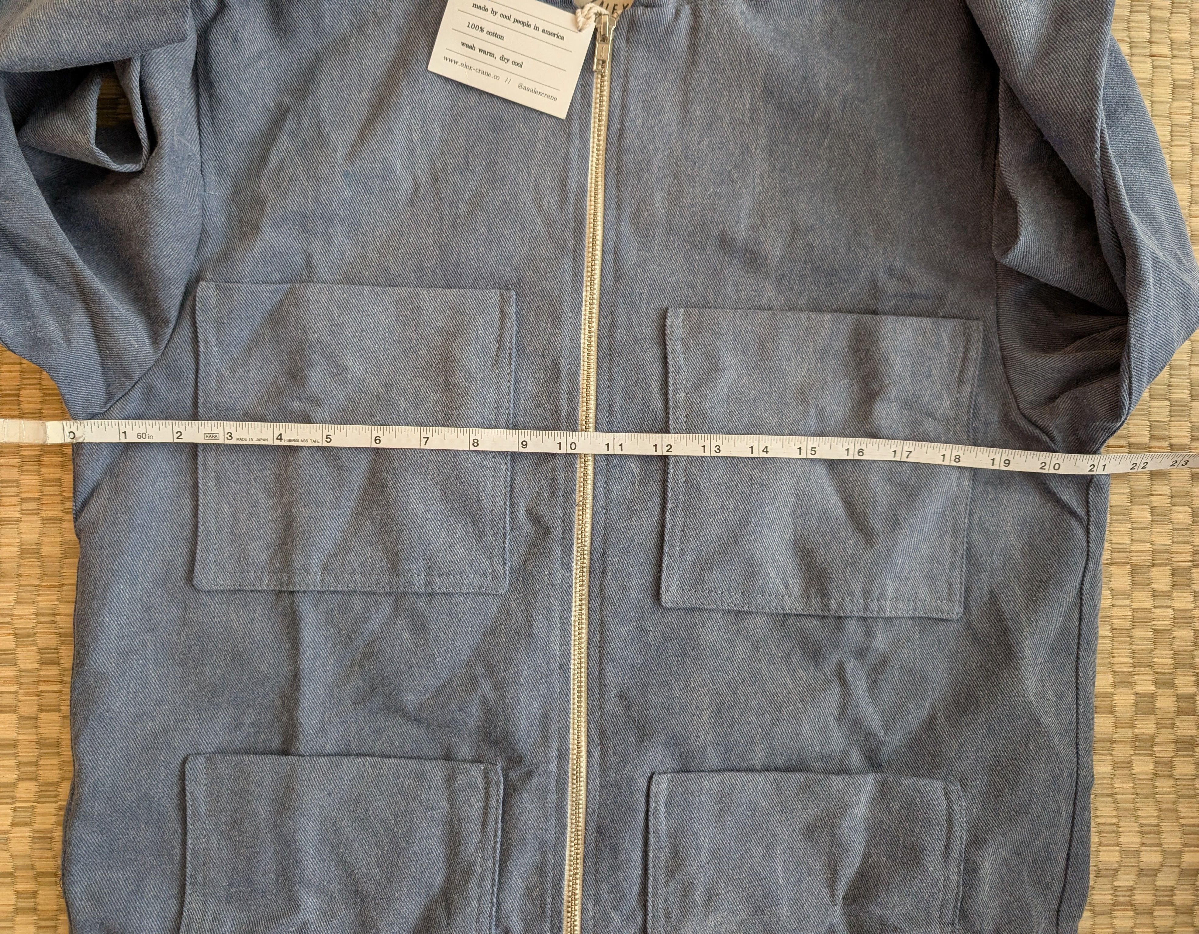 Alex Crane NWT Alex Crane Bight Jacket 100% Cotton Made in USA Size US M / EU 48-50 / 2 - 7 Thumbnail