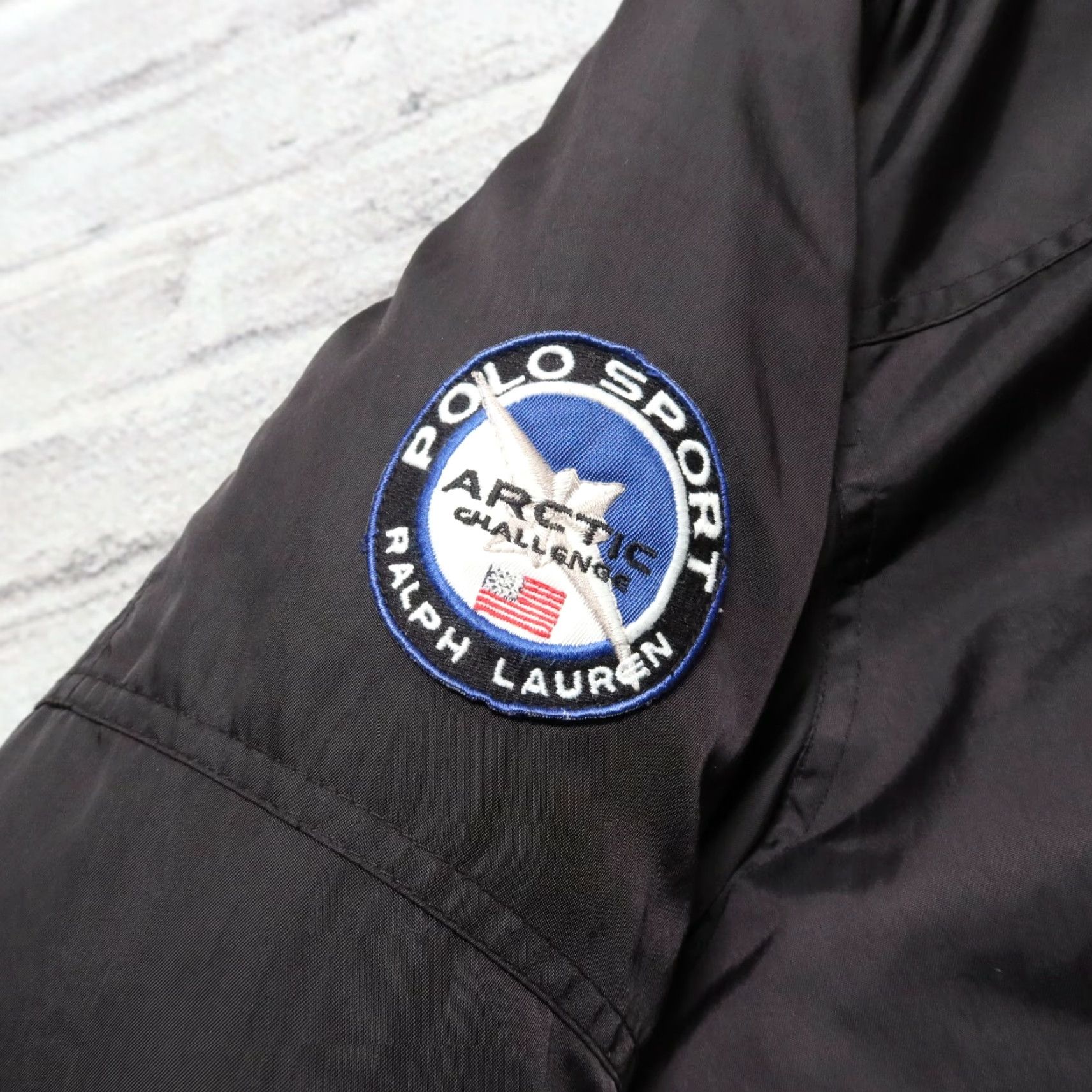 Polo Ralph Lauren VINTAGE Polo Sport Ralph Lauren Artic Challenge Puffer Down Jacket Mens XL Black 90s Polo Sport Ralph Lauren Artic Challenge Puffer Down Jacket Size US XL / EU 56 / 4 - 2 Thumbnail