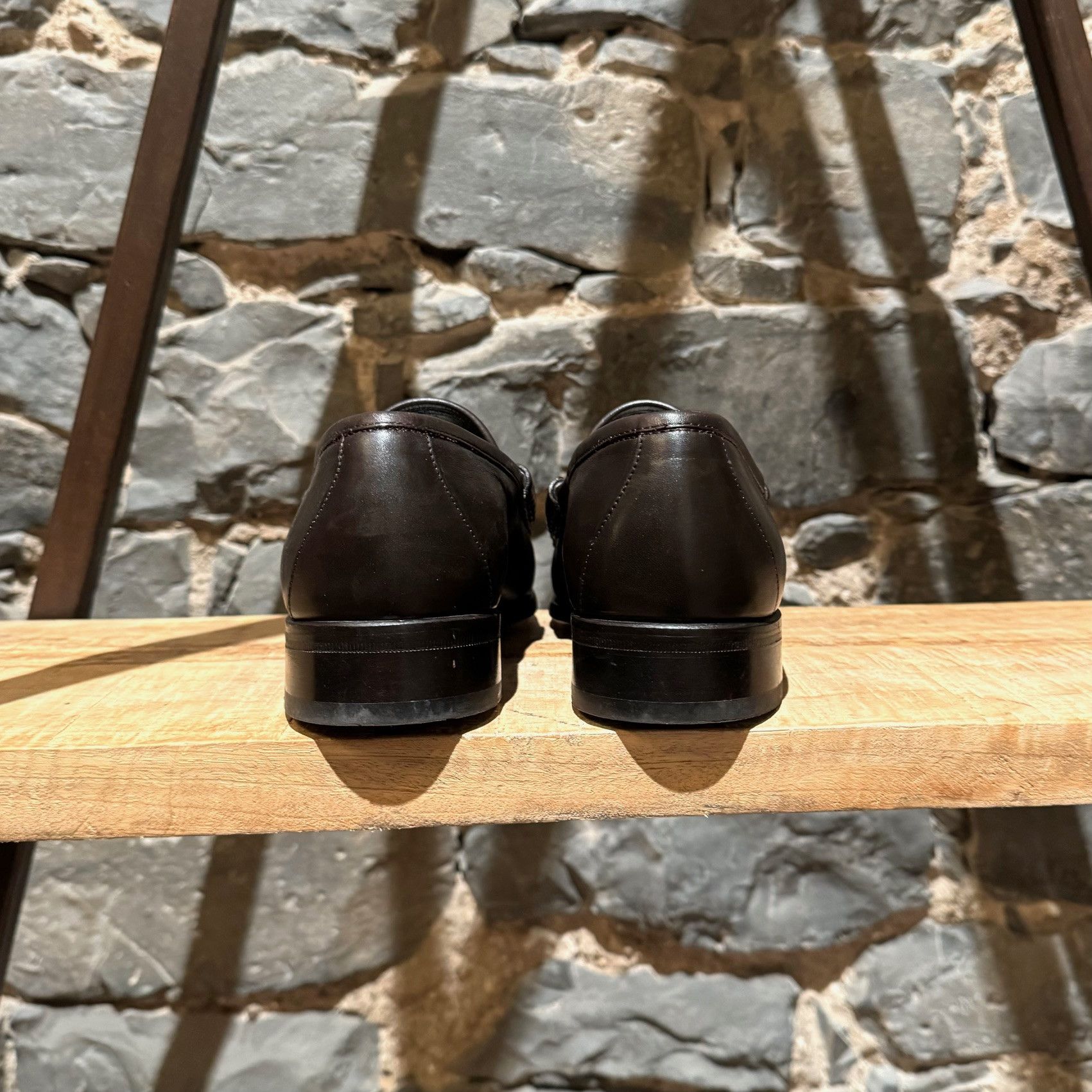 Gucci Gucci Brown Leather Horsebit Loafers Size US 9 / EU 42 - 6 Thumbnail