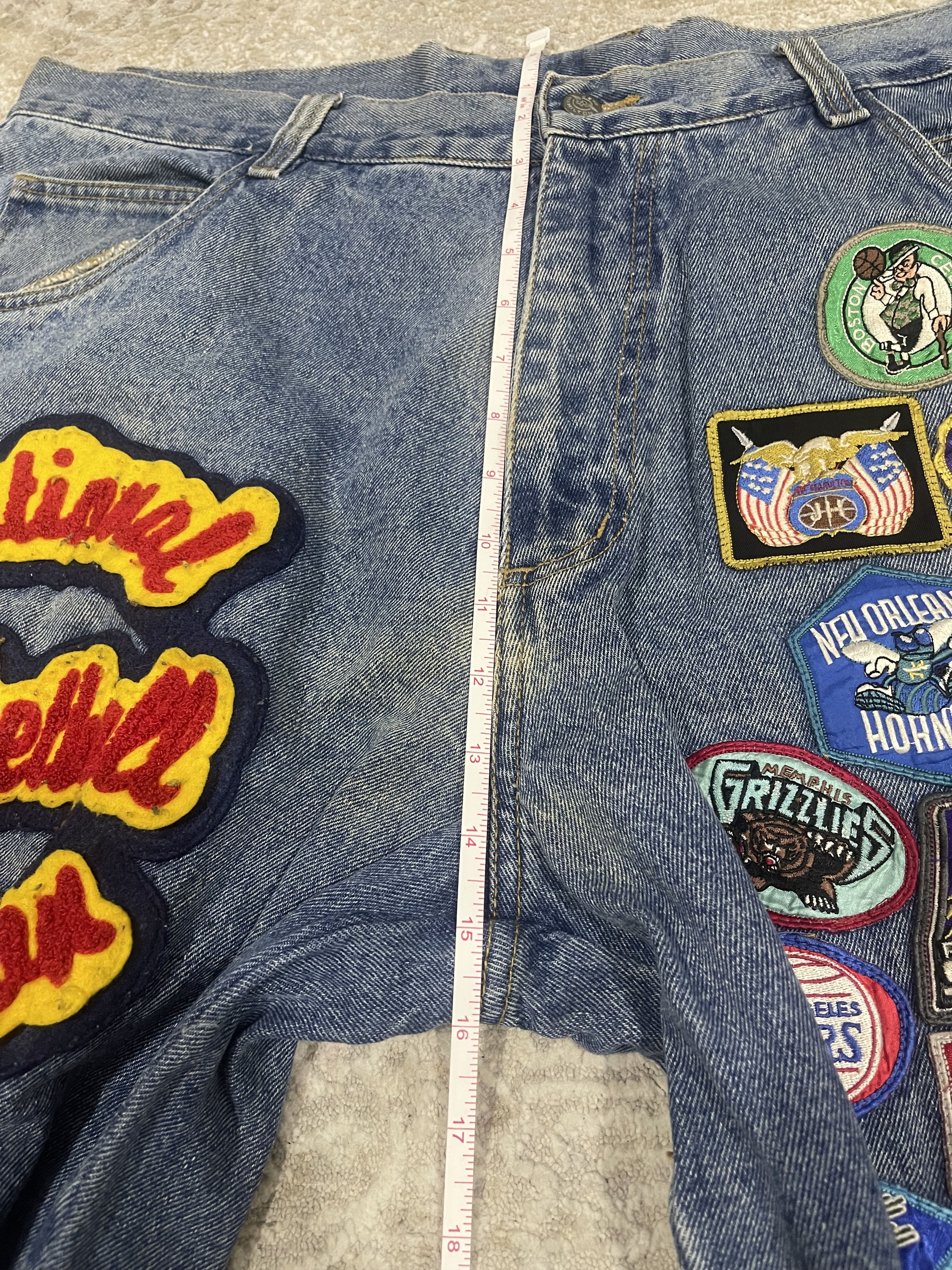NBA Vintage Jeff Hamilton NBA Jeans Size US 40 / EU 56 - 9 Thumbnail