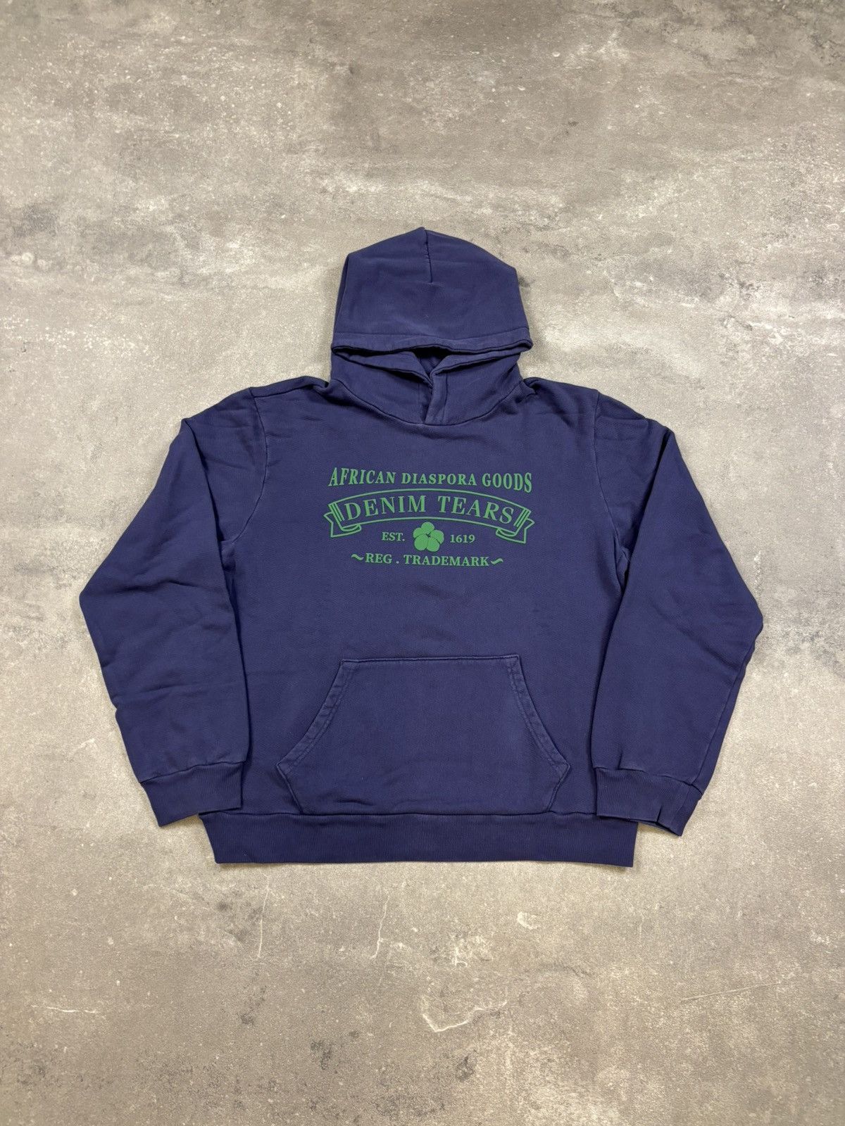 DENIM TEARS Denim Tears ADG Hoodie, Purple Size US XL / EU 56 / 4 - 1 Thumbnail