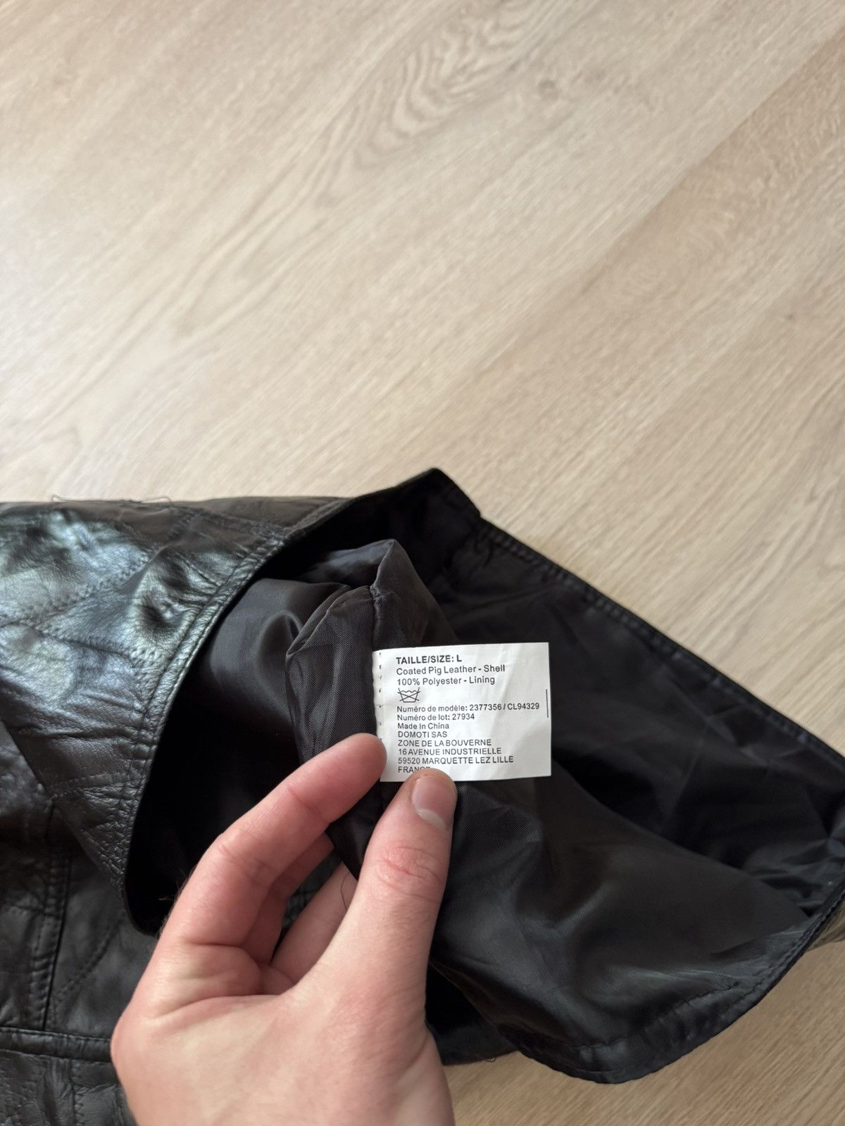 Genuine Leather Vintage Genuine Leather Patchwork Western Cowboy Black Vest Size US L / EU 52-54 / 3 - 6 Thumbnail