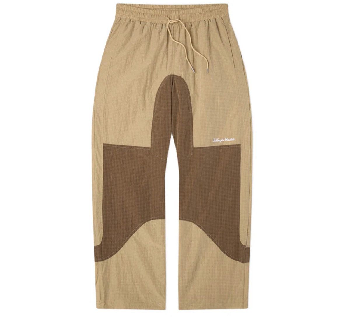 KidSuper KidSuper Ripstop Paneled Bottoms [Brown] Size 34" / US 12 / IT 48 - 1 Thumbnail