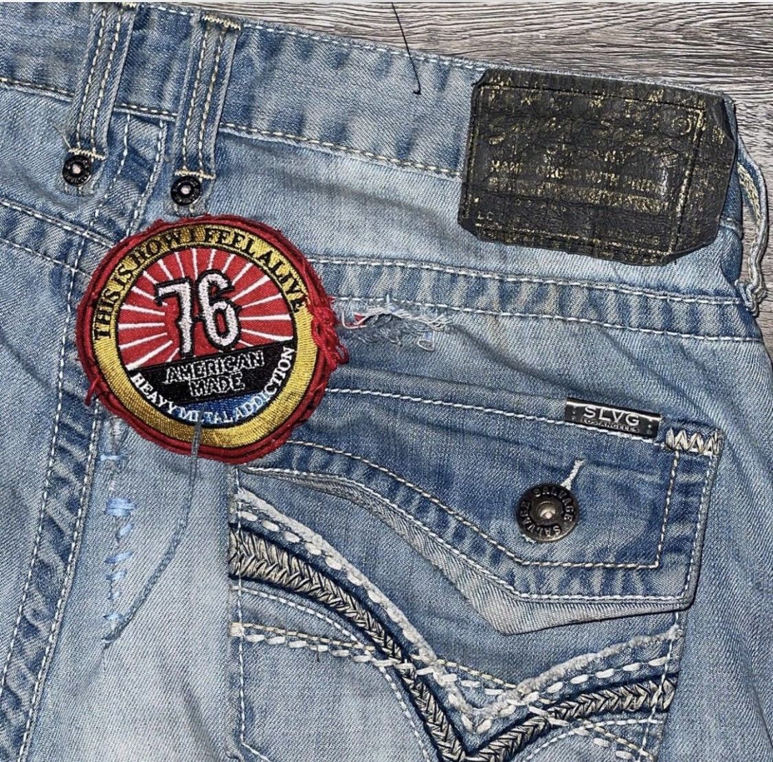 Salvage Salvage denim Jeans Size 34x32 Size US 34 / EU 50 - 6 Thumbnail