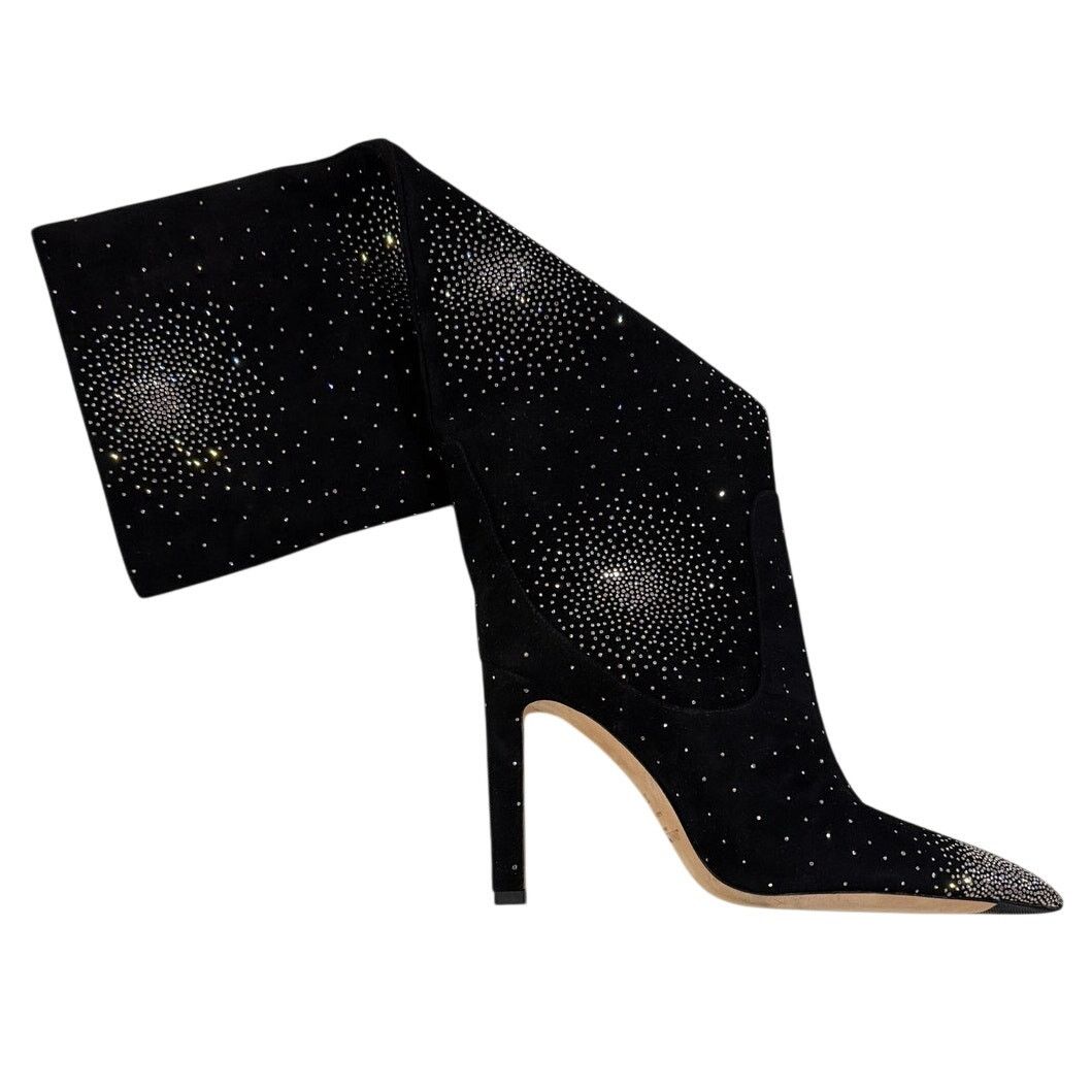 Jimmy Choo *DS24 JIMMY CHOO 2 Left Mavis Knee High Boots Size 37 Size US 6 / IT 36 - 3 Thumbnail