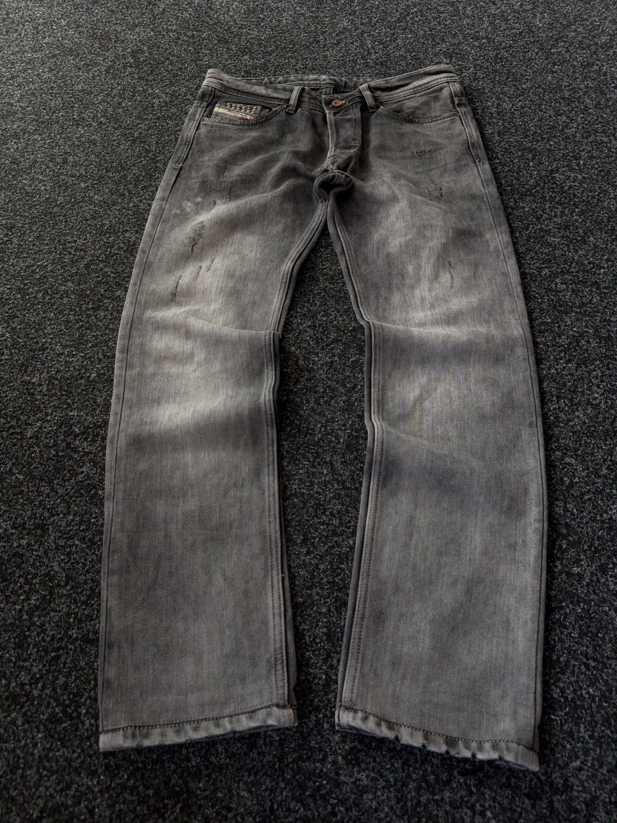 Diesel Viker Faded Denim Vintage Jeans I.g.b. Style