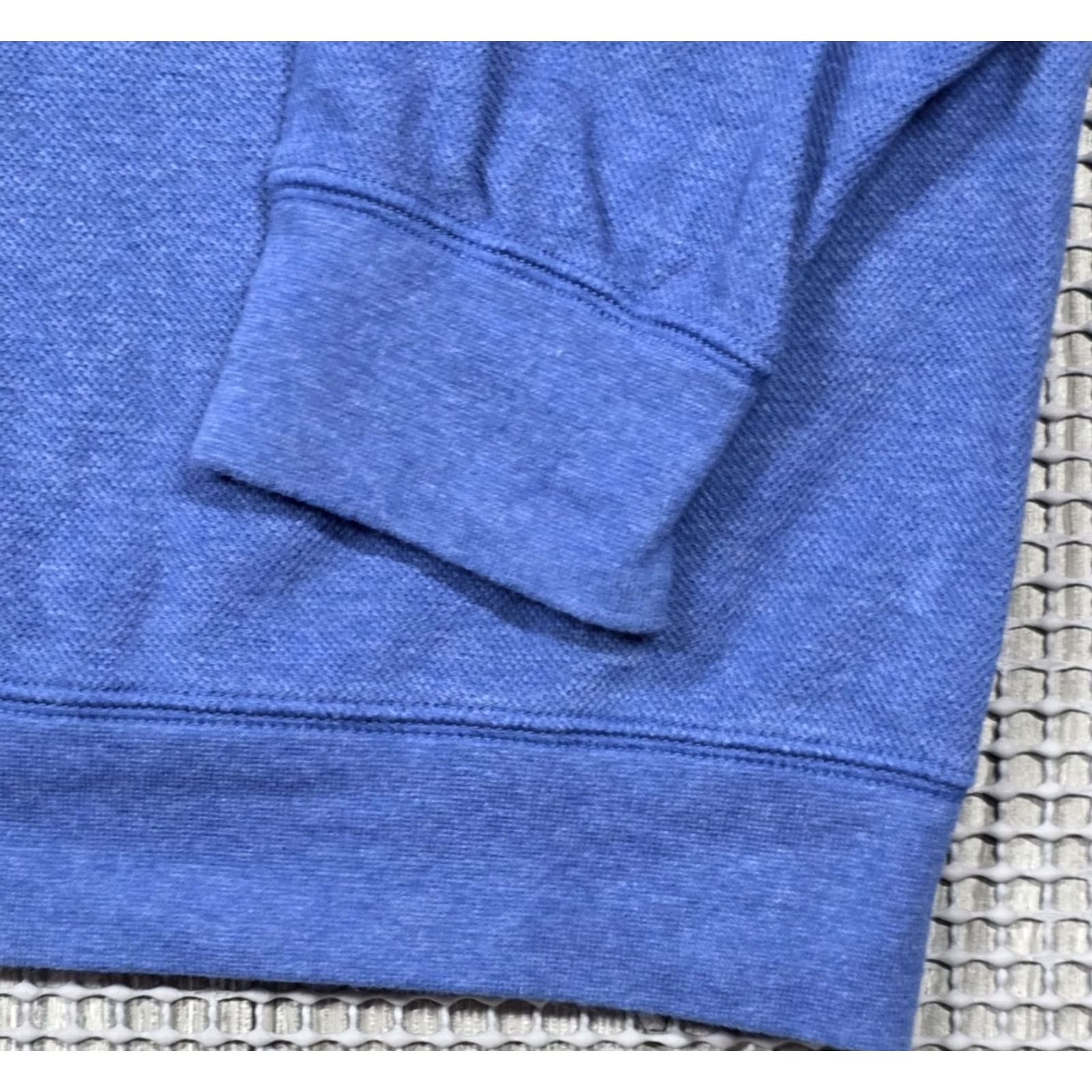 Orvis Orvis Men’s 1/4 Zip Pullover Sweater Pima Cotton Blue L Pullover Sweatshirt Knit Mock Neck Zip Size US L / EU 52-54 / 3 - 5 Thumbnail