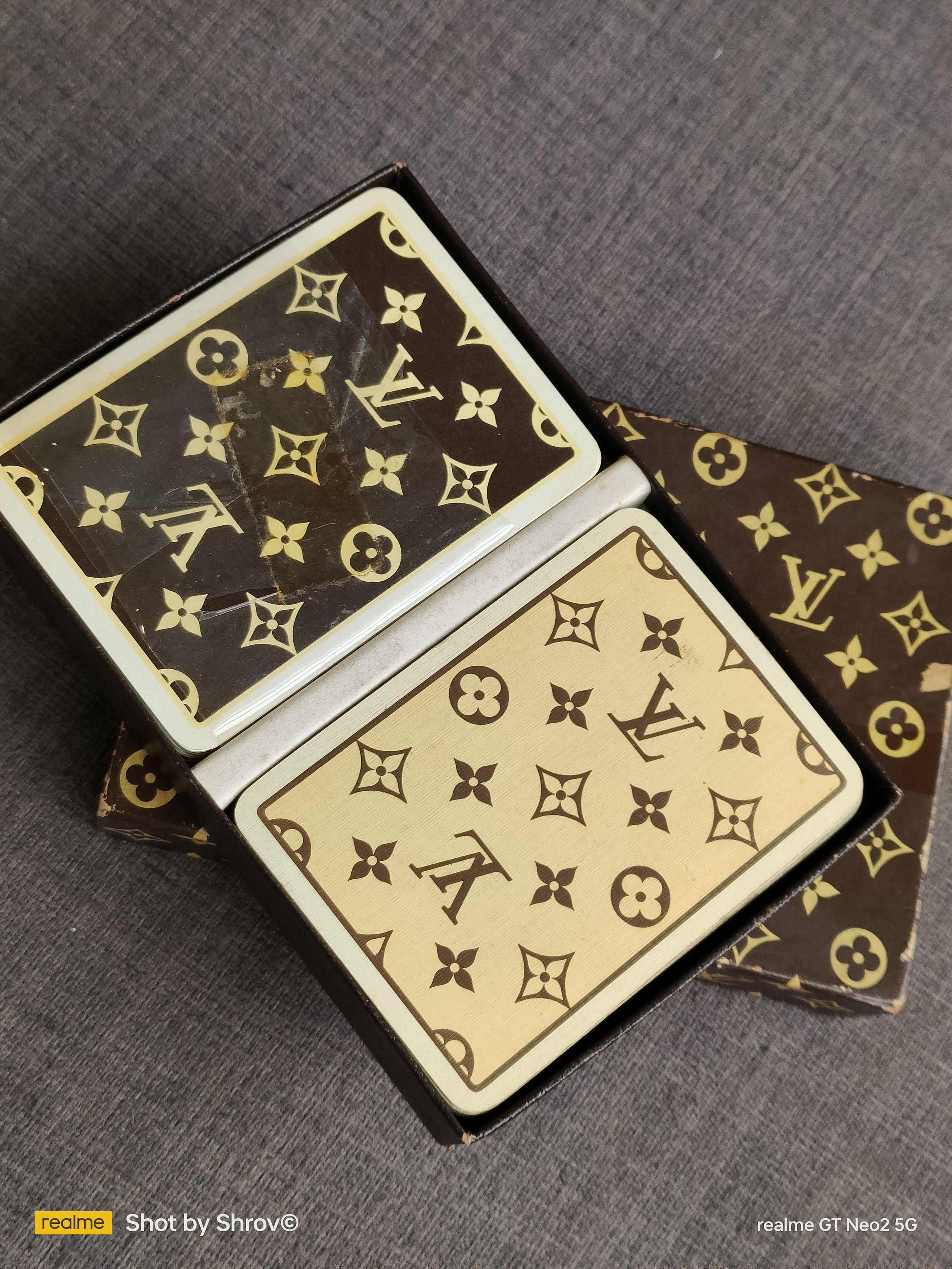 Designer × Japanese Brand × Louis Vuitton LOUIS VUITTON vintage 2 Decks Original Box Monogram Rare JPN Size ONE SIZE - 3 Thumbnail