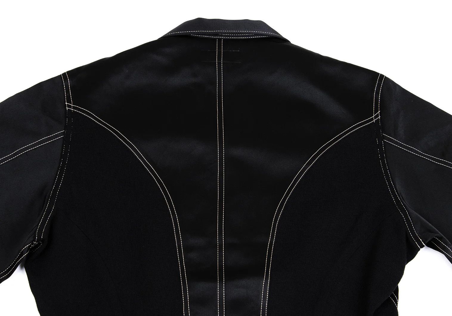 Yohji Yamamoto Yohji Yamamoto Multi-Material Glossy Pocket Jacket Size US M / EU 48-50 / 2 - 12 Thumbnail