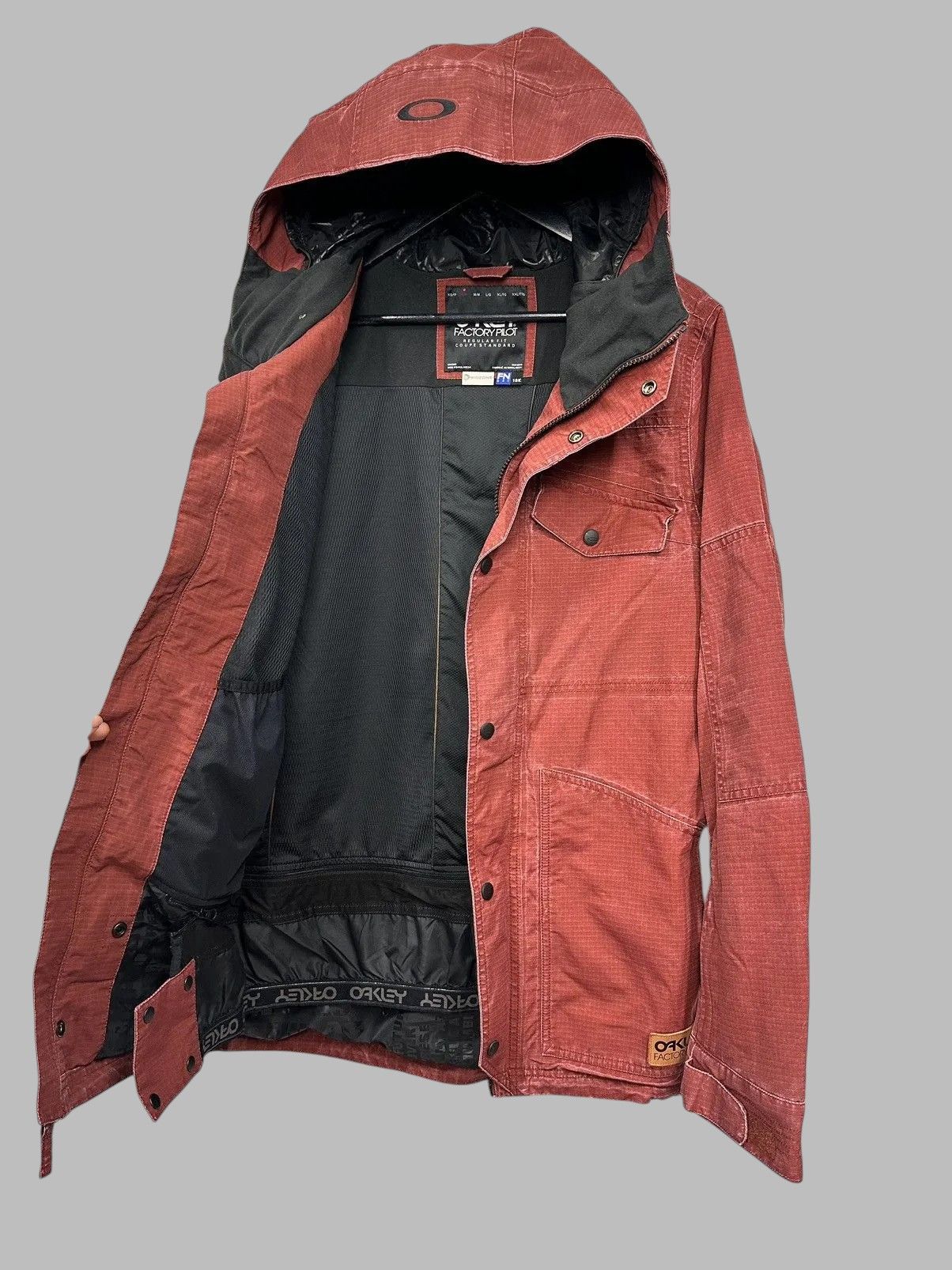 Goretex Jacket Oakley Vintage Denim Cargo Multi Pocket Rare Plate Size US S / EU 44-46 / 1 - 8 Thumbnail