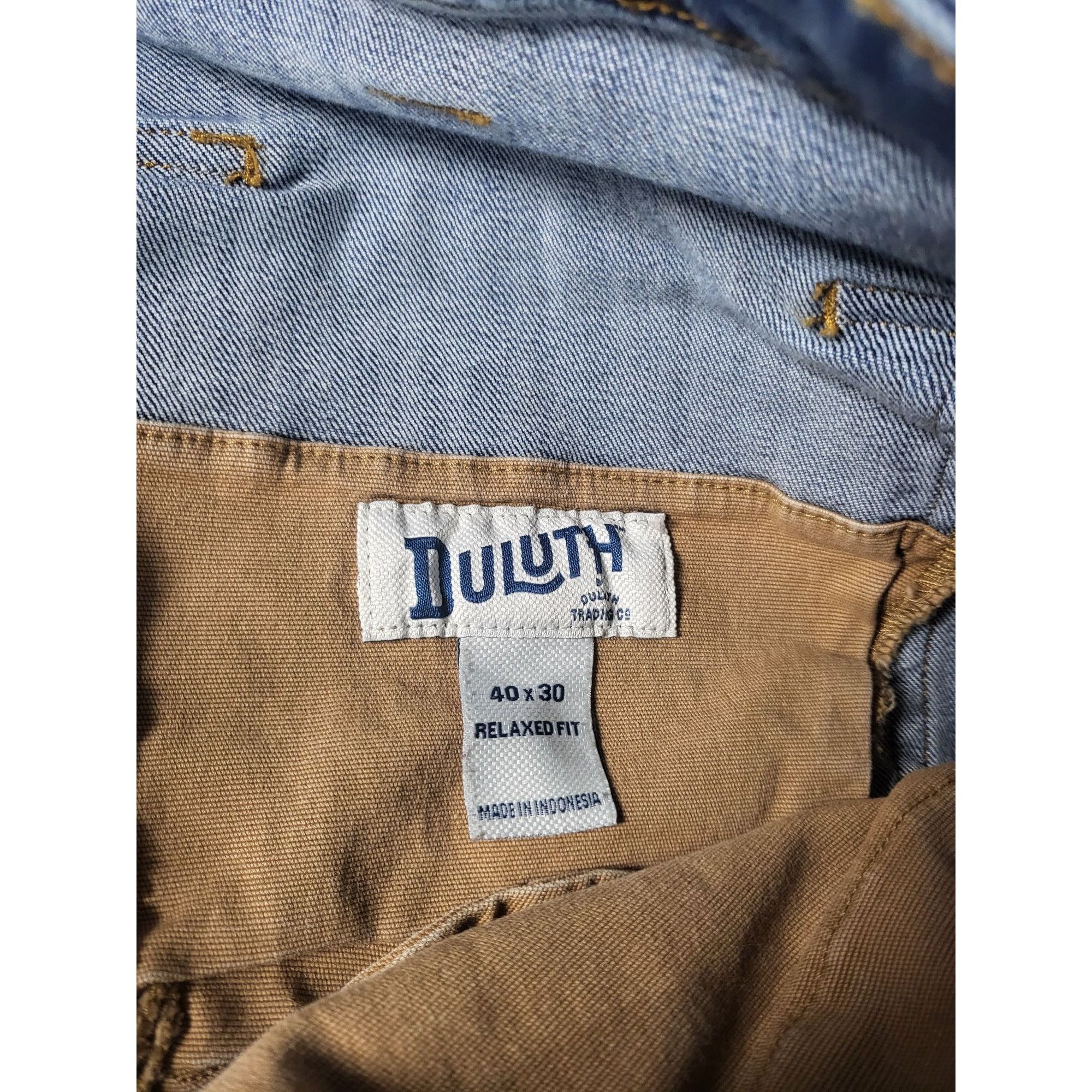 Duluth Trading Company Duluth Ballroom Double Flex Jeans Men Sz 40X30 Relaxed Fit B Size US 40 / EU 56 - 9 Thumbnail