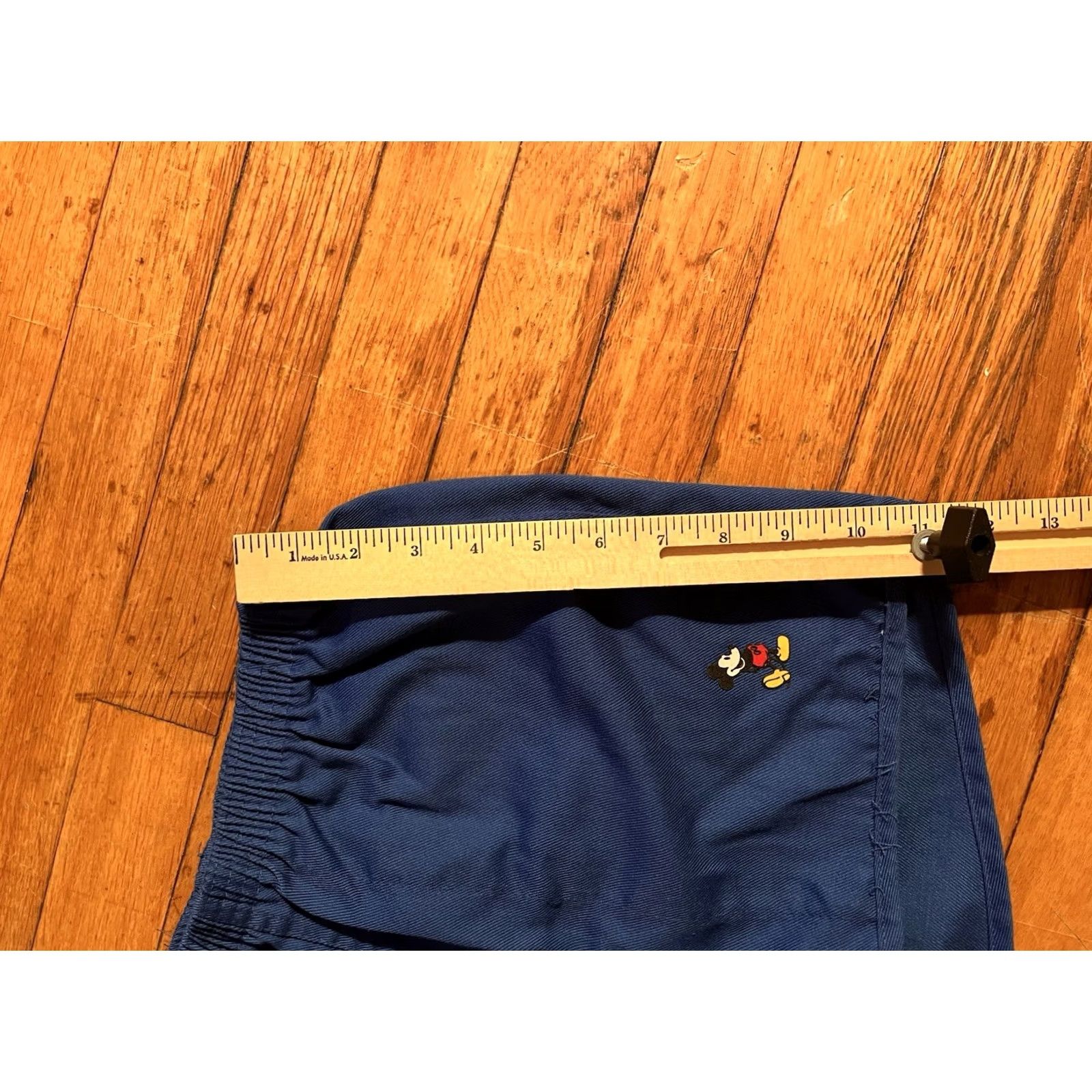 Disney VINTAGE Disney Mickey Mouse Twill Shorts Men S Blue USA Shorts Mens S Blue Disney Mickey Mouse Twill Shorts Vintage USA Size US 29 - 8 Thumbnail