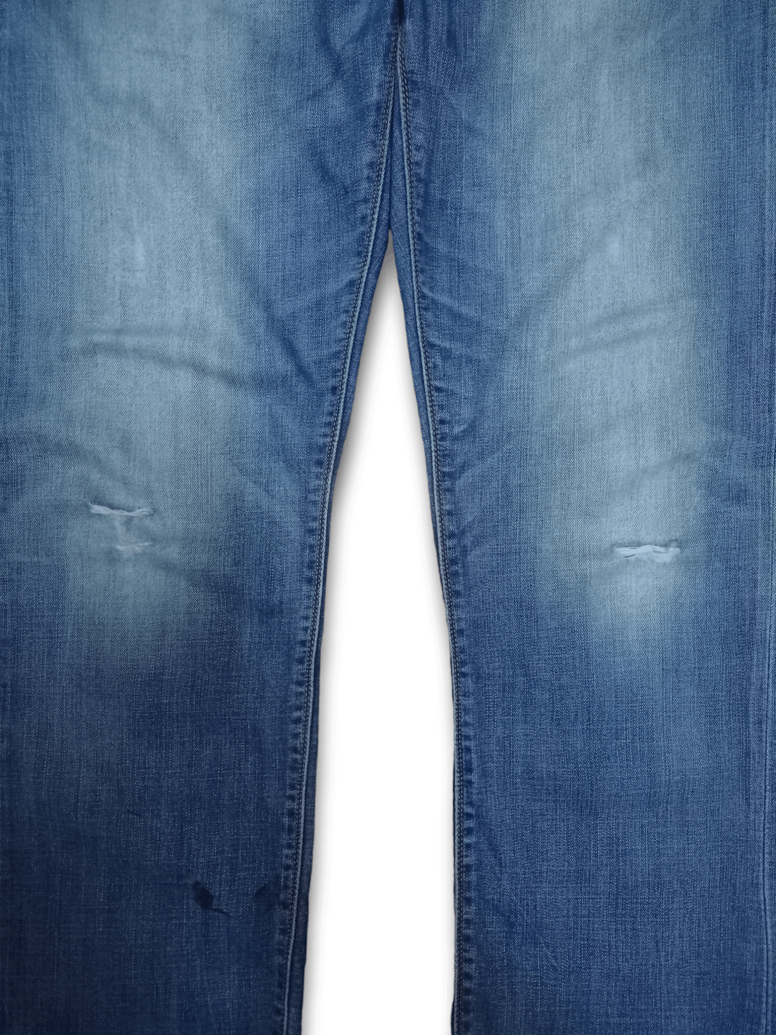 Levi's × Levi's Vintage Clothing Vintage Levis 501 Blue Wash Distressed Baggy Jeans 32x29 Size US 32 / EU 48 - 7 Thumbnail