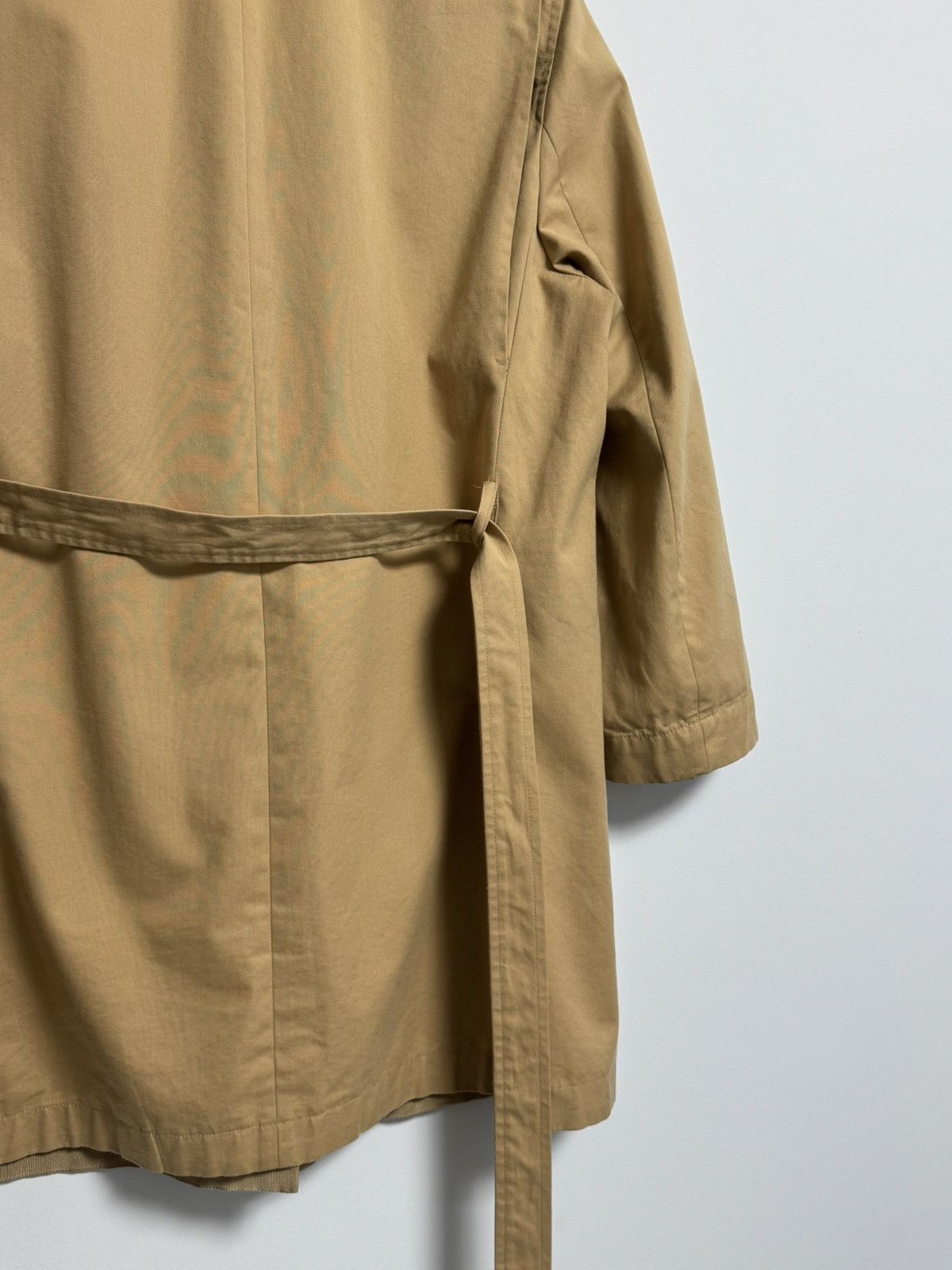Salvatore Ferragamo Vintage Salvatore Ferragamo Monogram Inside Trench Jacket Size M / US 6-8 / IT 42-44 - 16 Thumbnail