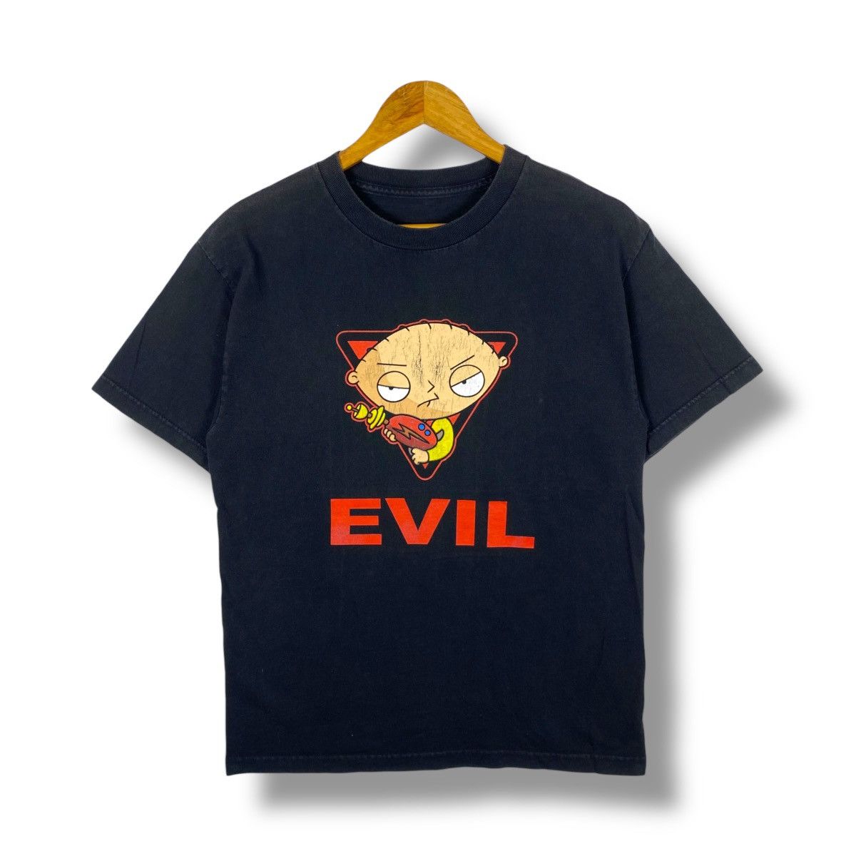 Cartoon Network Vintage 00s FAMILY GUY Stewie Griffin Evil Graphic Tee Shirt Size US L / EU 52-54 / 3 - 1 Thumbnail
