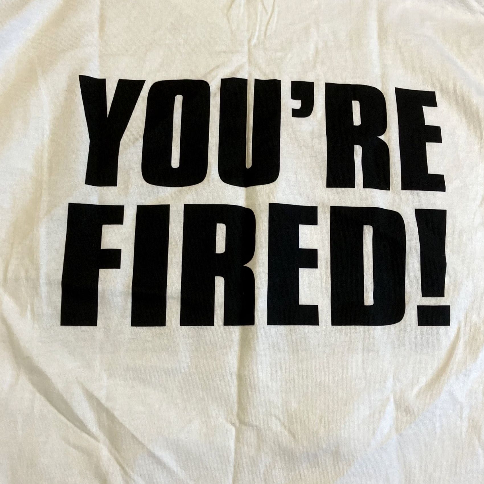 Jerzees VINTAGE DONALD TRUMP THE APPRENTICE YOU'RE FIRED GRAPHIC T SHIRT NWOT L Size US L / EU 52-54 / 3 - 5 Thumbnail