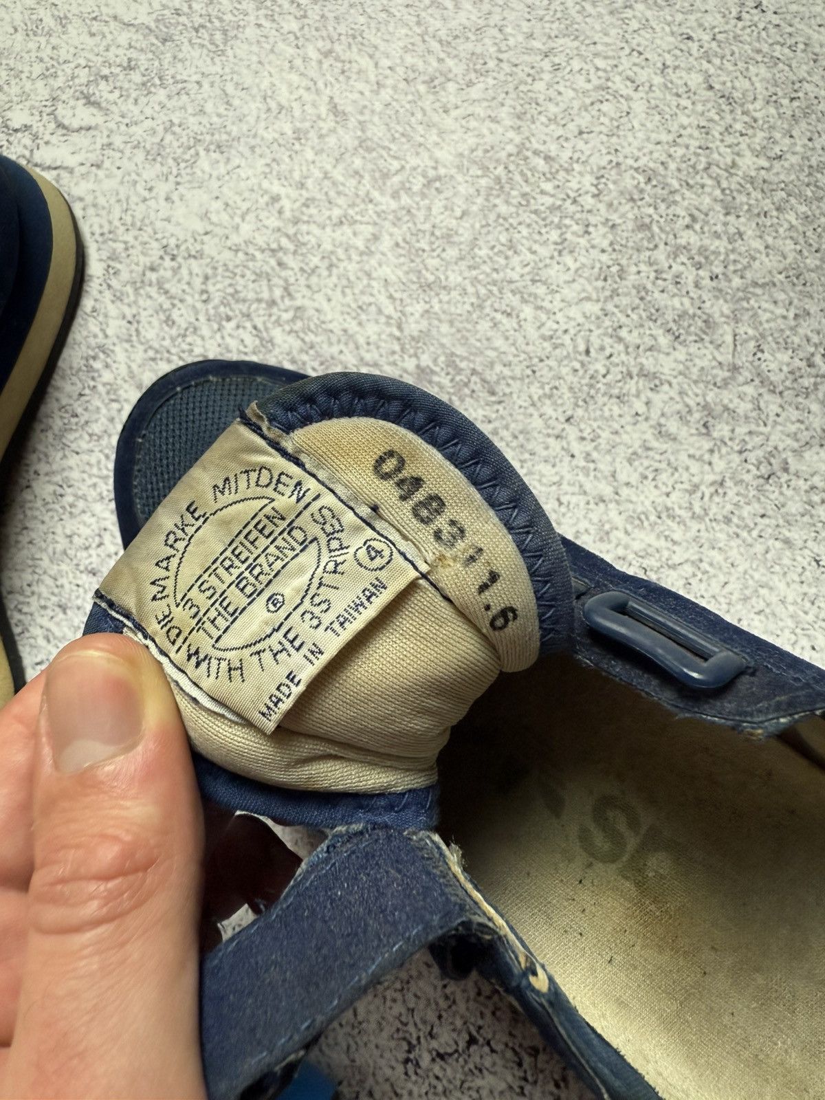 Adidas Vintage 80s Adidas Turbo Comfort Shoes Taiwan Rare Sneakers Size US 6 / EU 39 - 17 Thumbnail